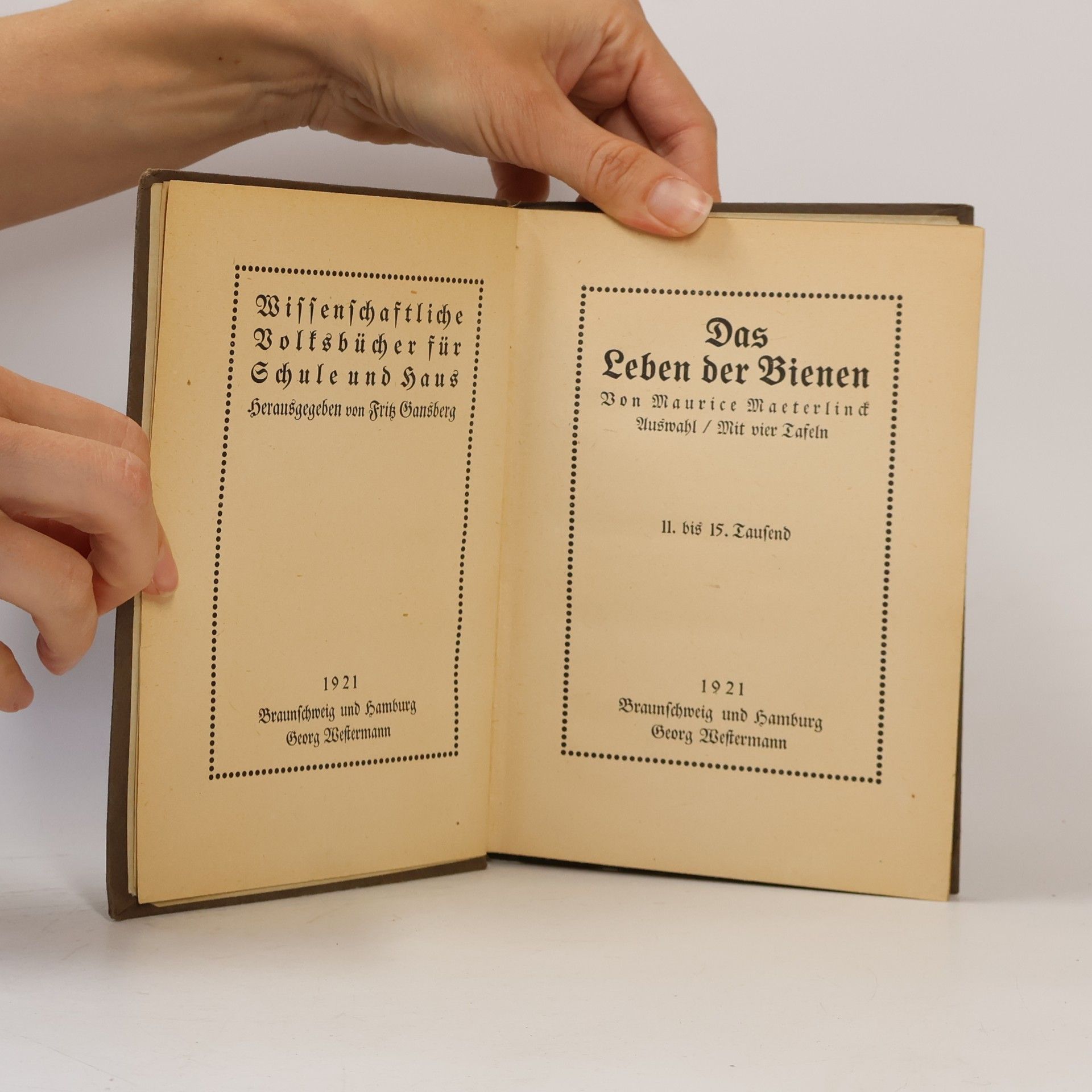 Maurice Maeterlinck Das Leben der Bienen