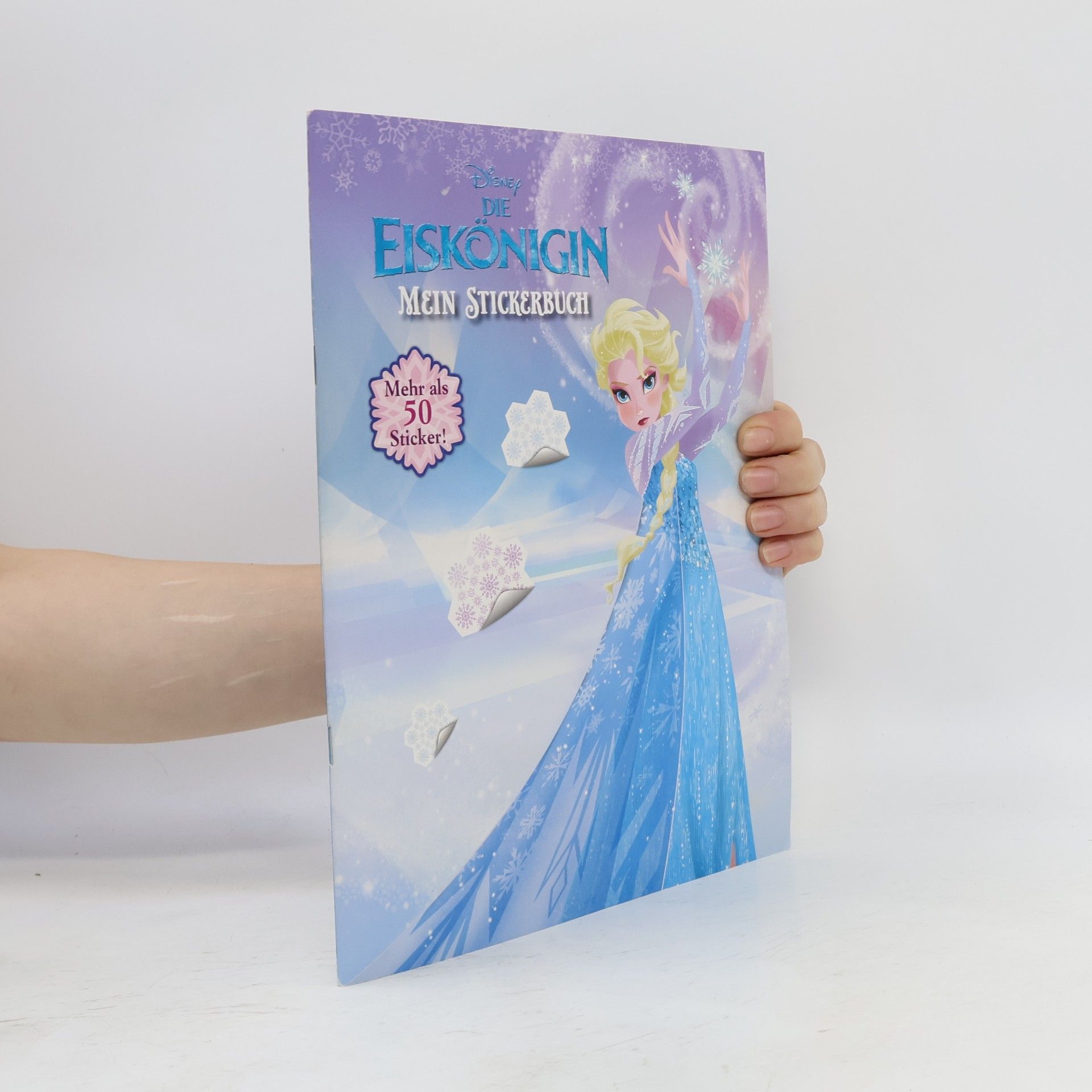 Walt Disney Die Eiskönigin, Mein Stickerbuch - Mehr als 50 Sticker!