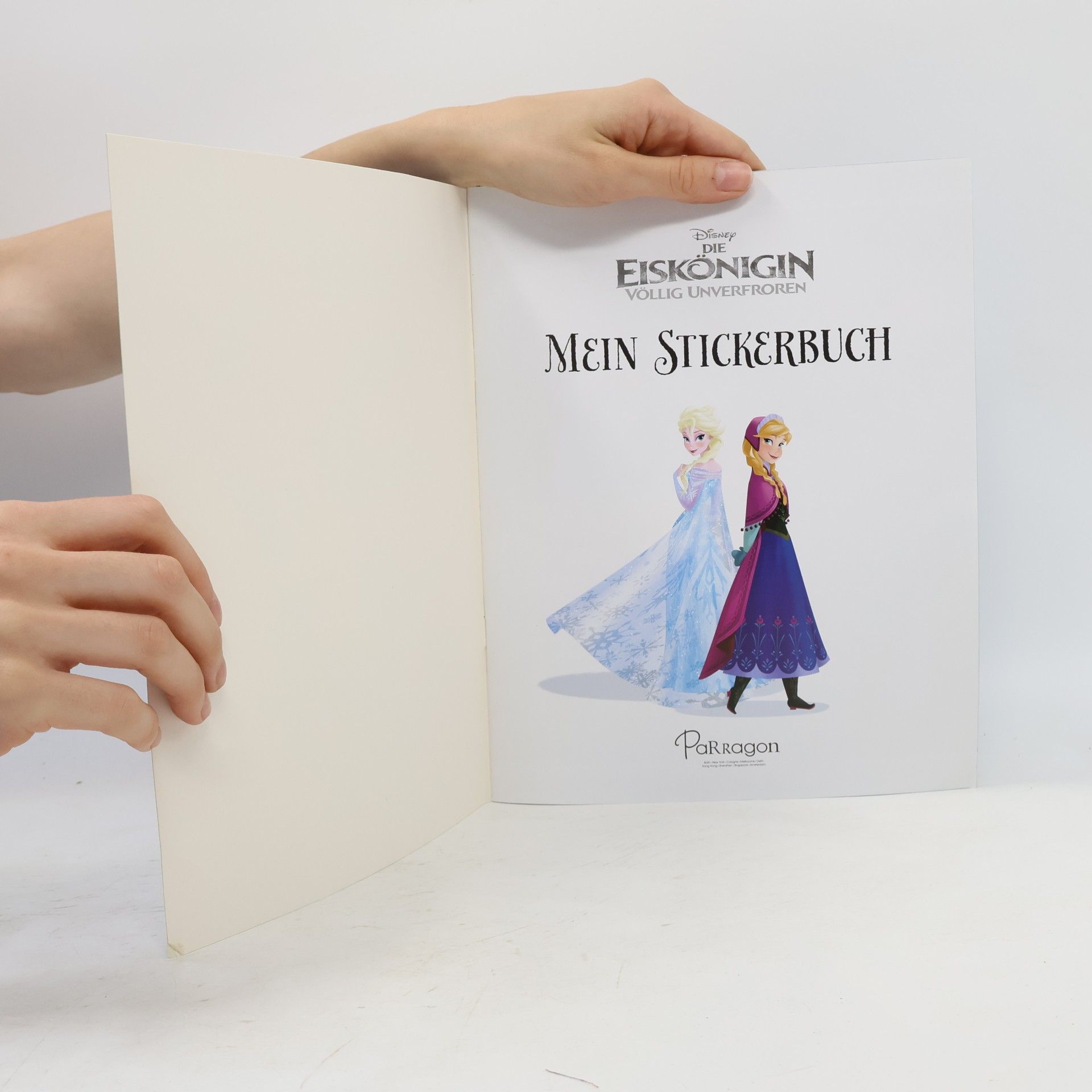 Walt Disney Die Eiskönigin, Mein Stickerbuch - Mehr als 50 Sticker!