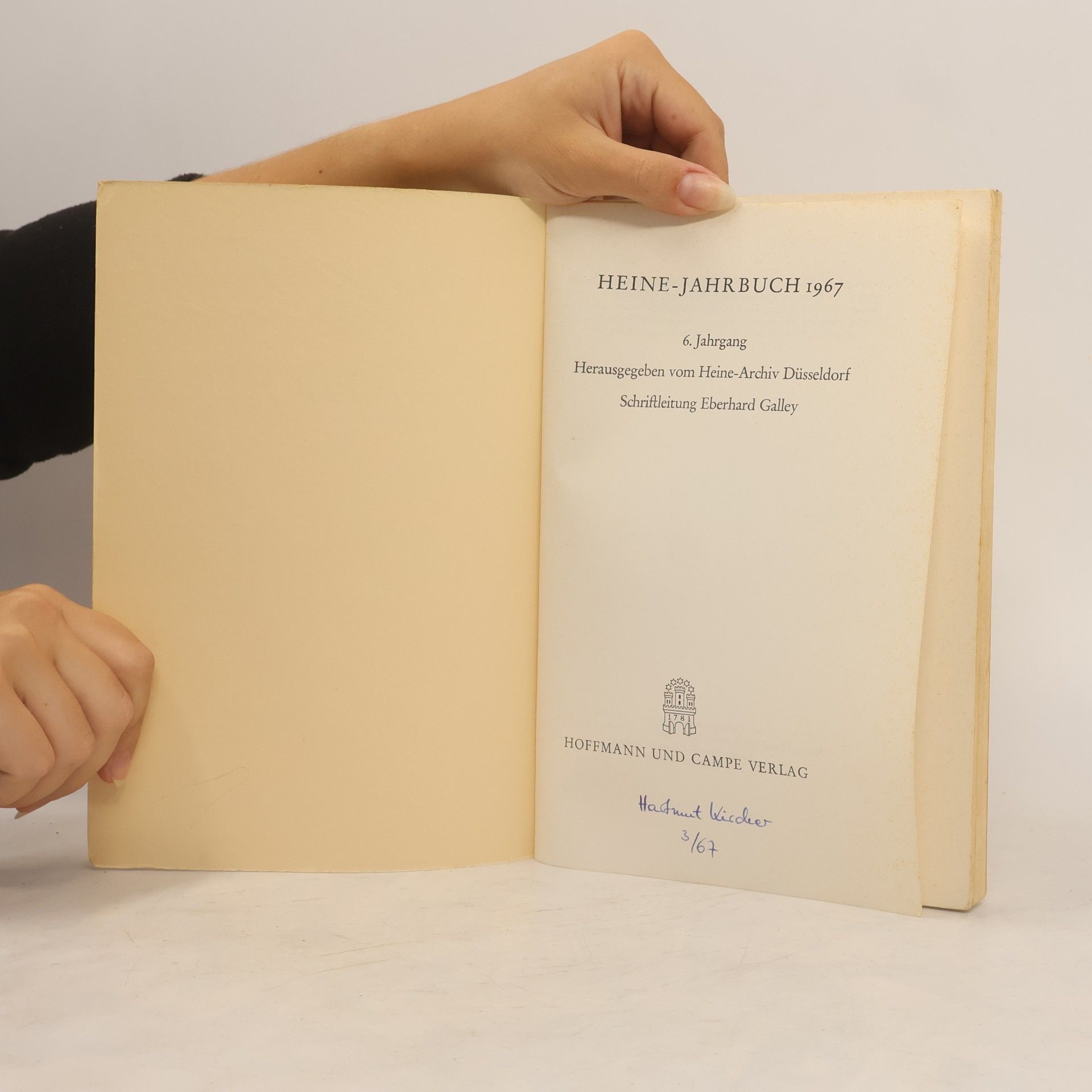 Autorenkollektiv Heine-Jahrbuch 1967