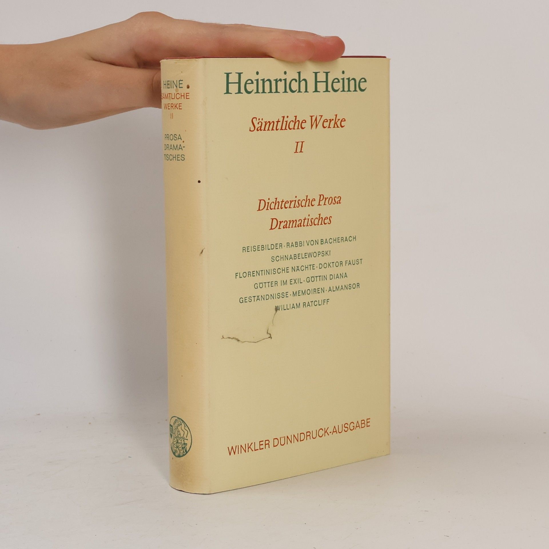 Heinrich Heine Sämtliche Werke II