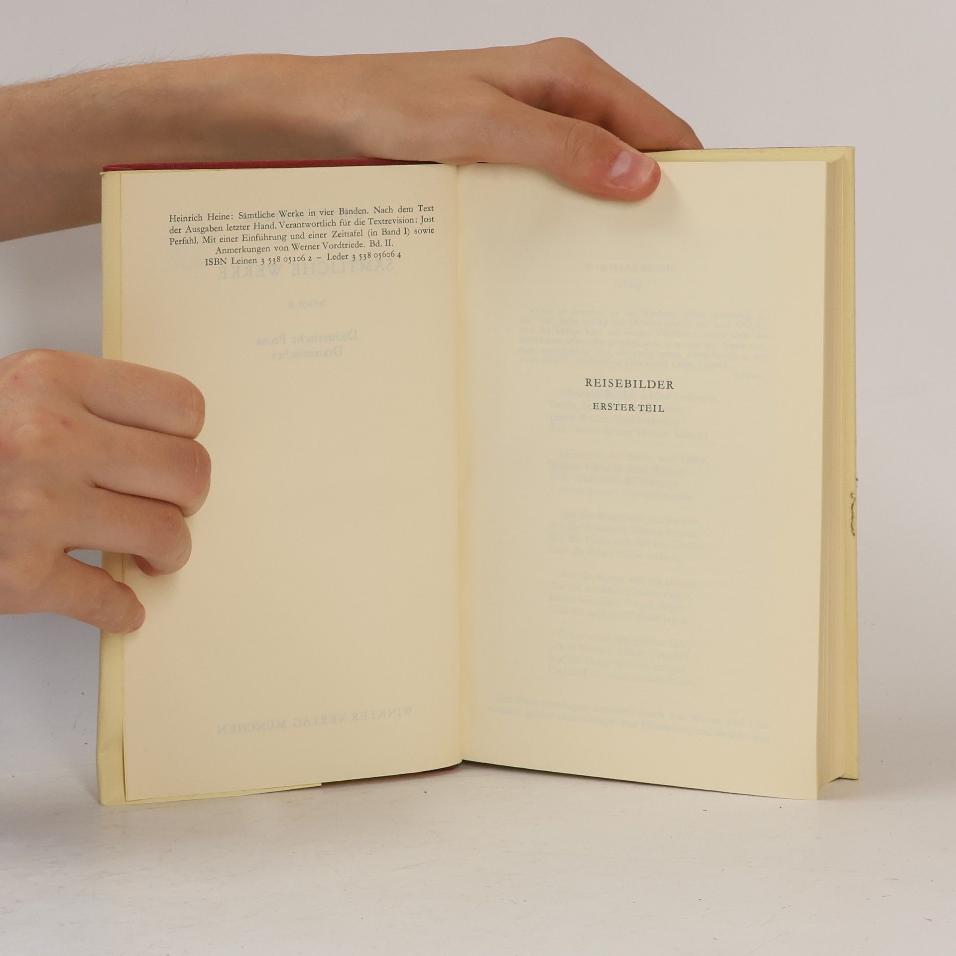 Heinrich Heine Sämtliche Werke II