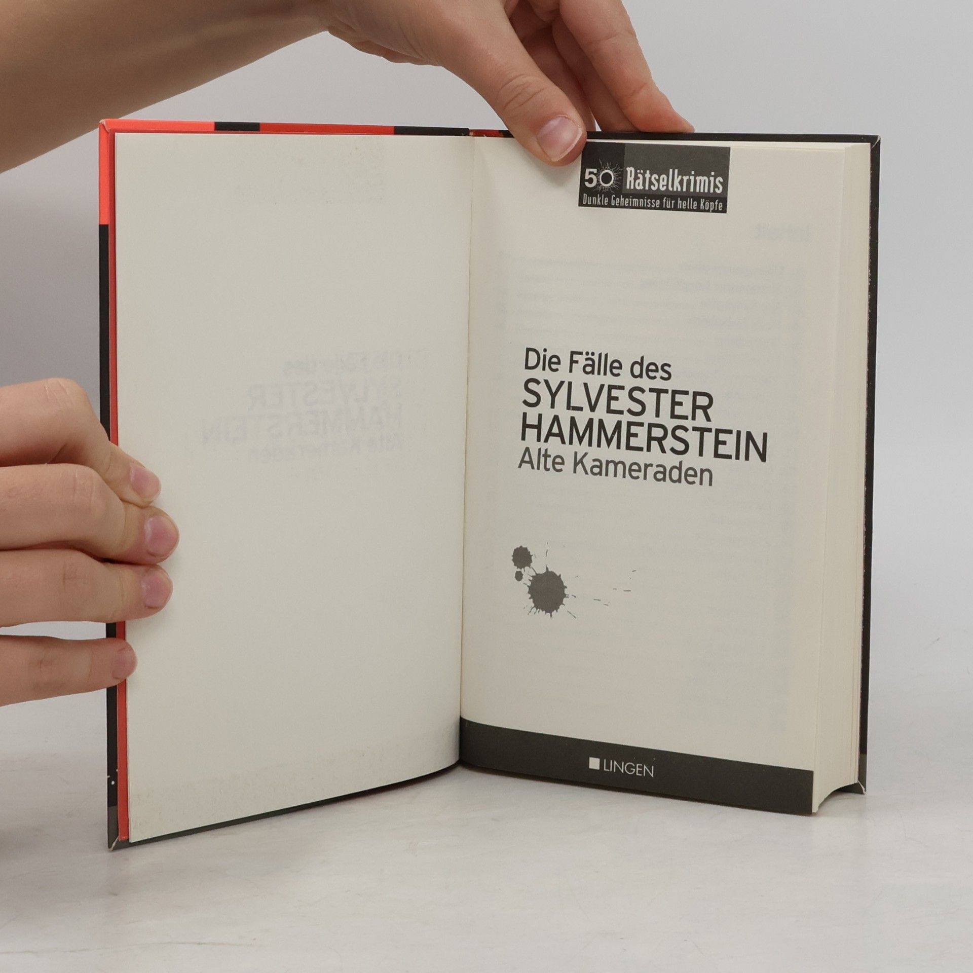 Alte Kameraden Die Fälle des Sylvester Hammerstein
