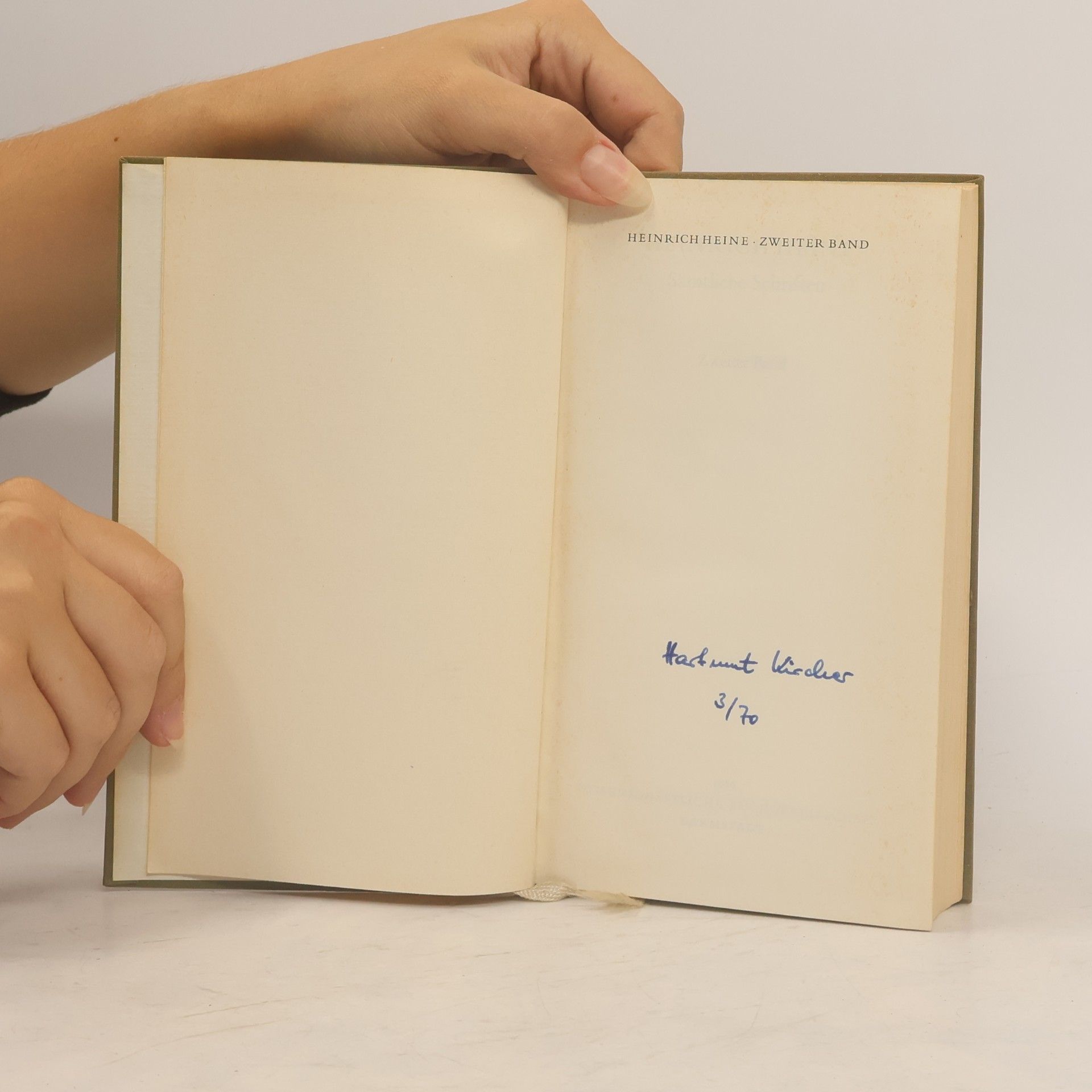 Heinrich Heine Sämtliche Schriften II