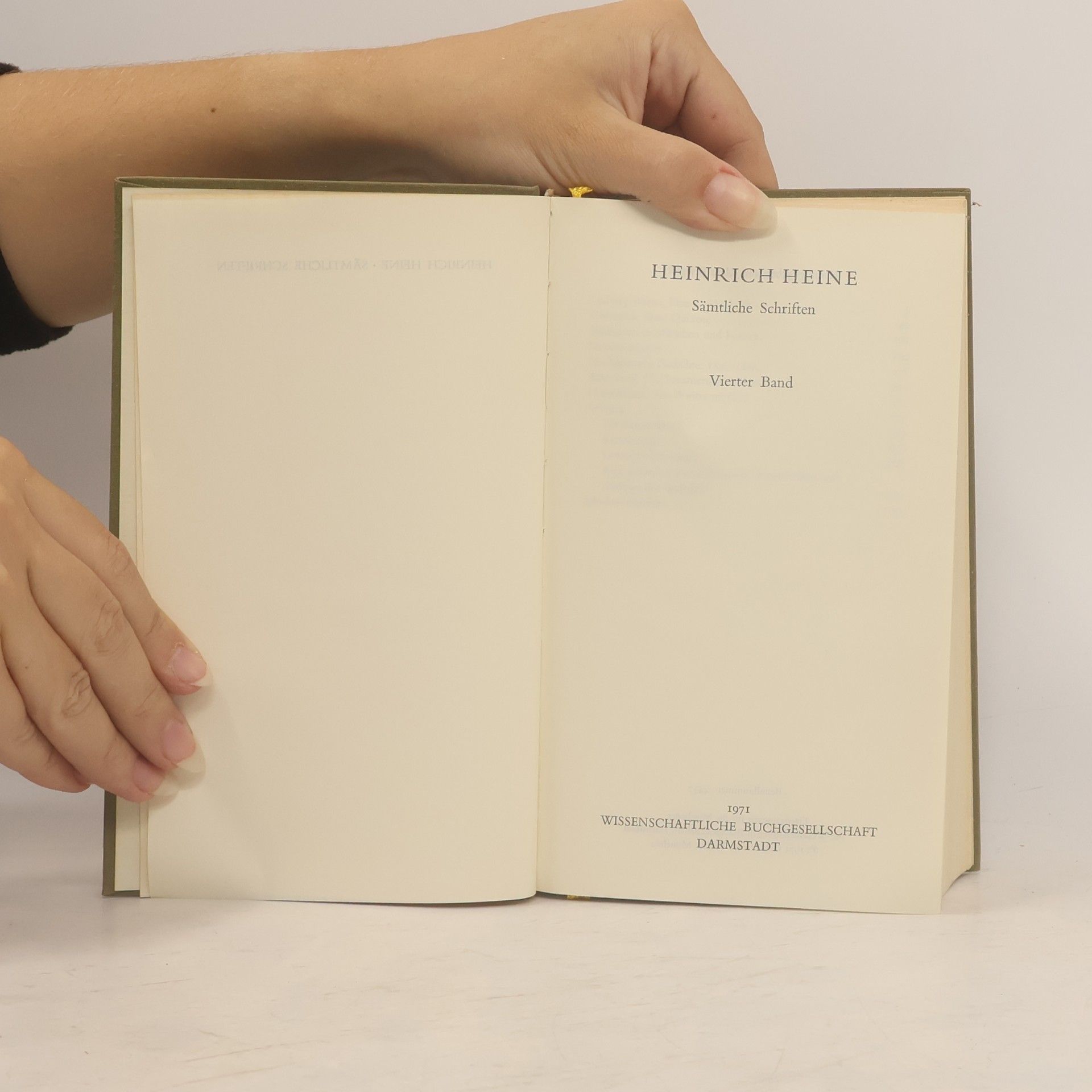 Heinrich Heine Sämtliche Werke 4