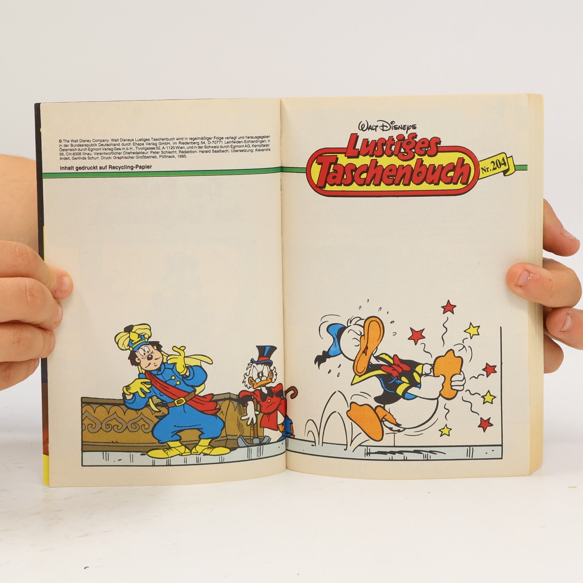 Walt Disney Lustiges Taschenbuch 204: Der Palast des Dagomesch