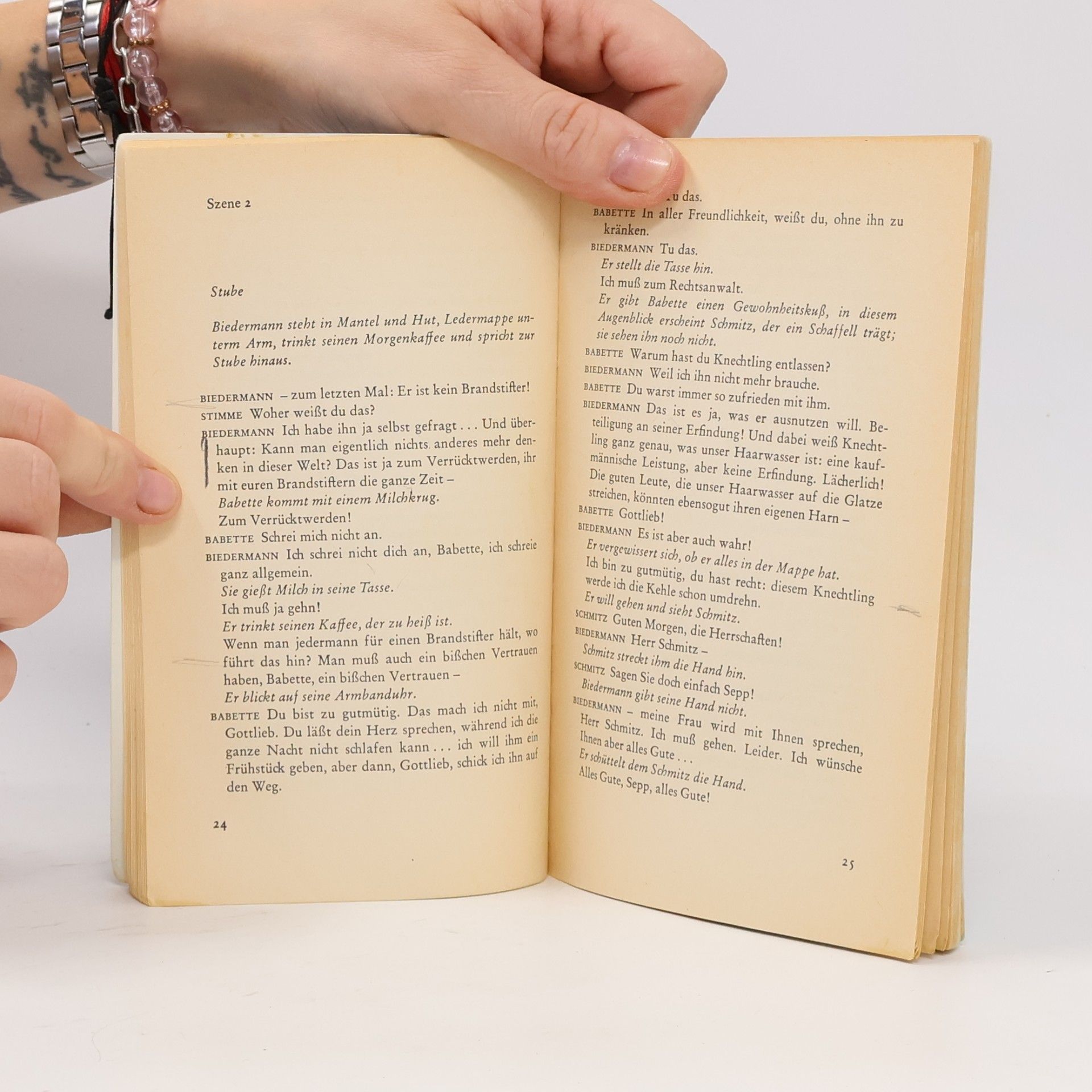 Max Frisch Biedermann und die Brandstifter