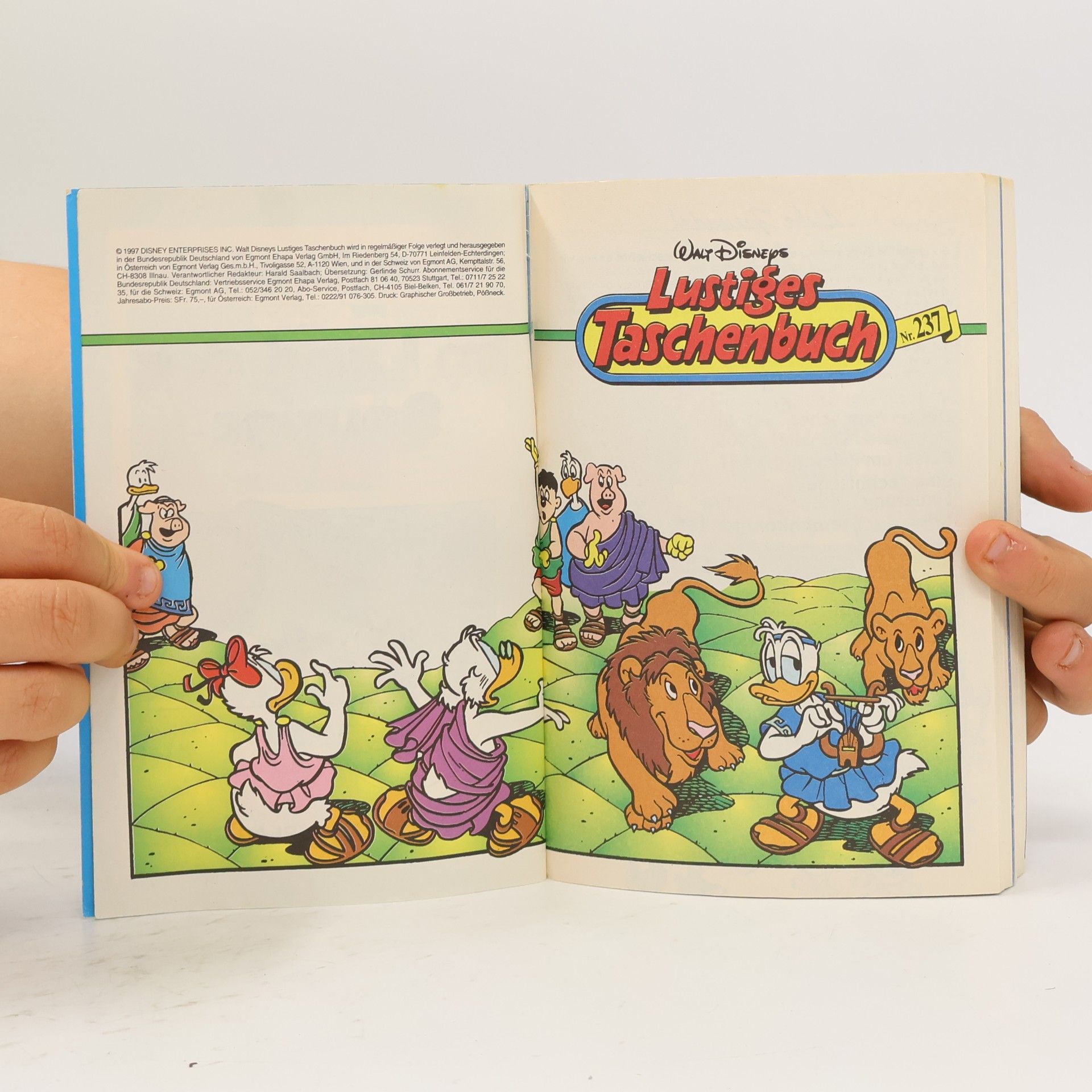 Walt Disney Lustiges Taschenbuch 237. Im Land der Saurier