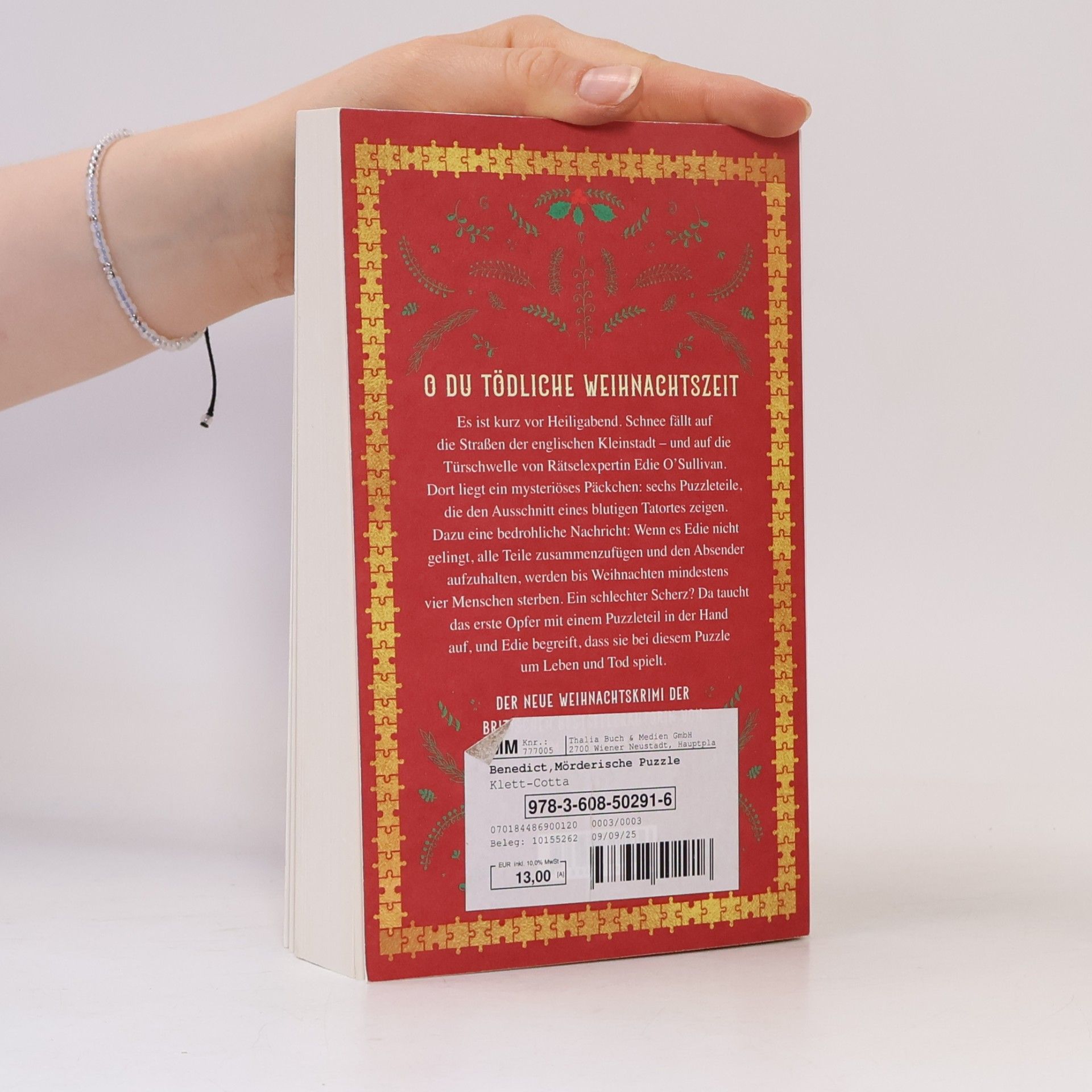 Alexandra Benedict Das mörderische Christmas Puzzle