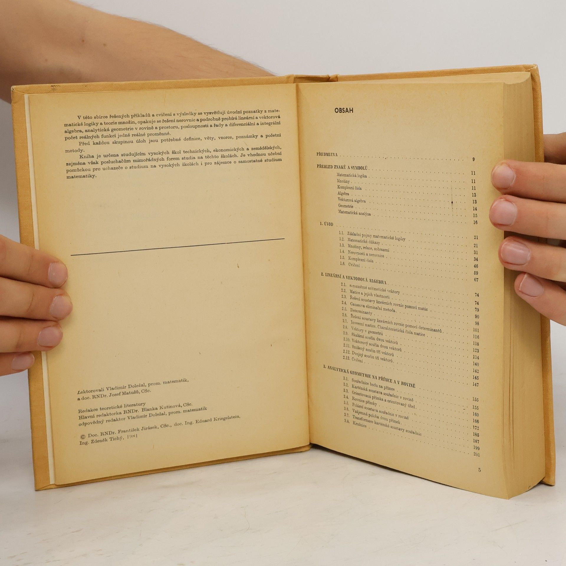Autores varios Sbírka řešených příkladů z matematiky