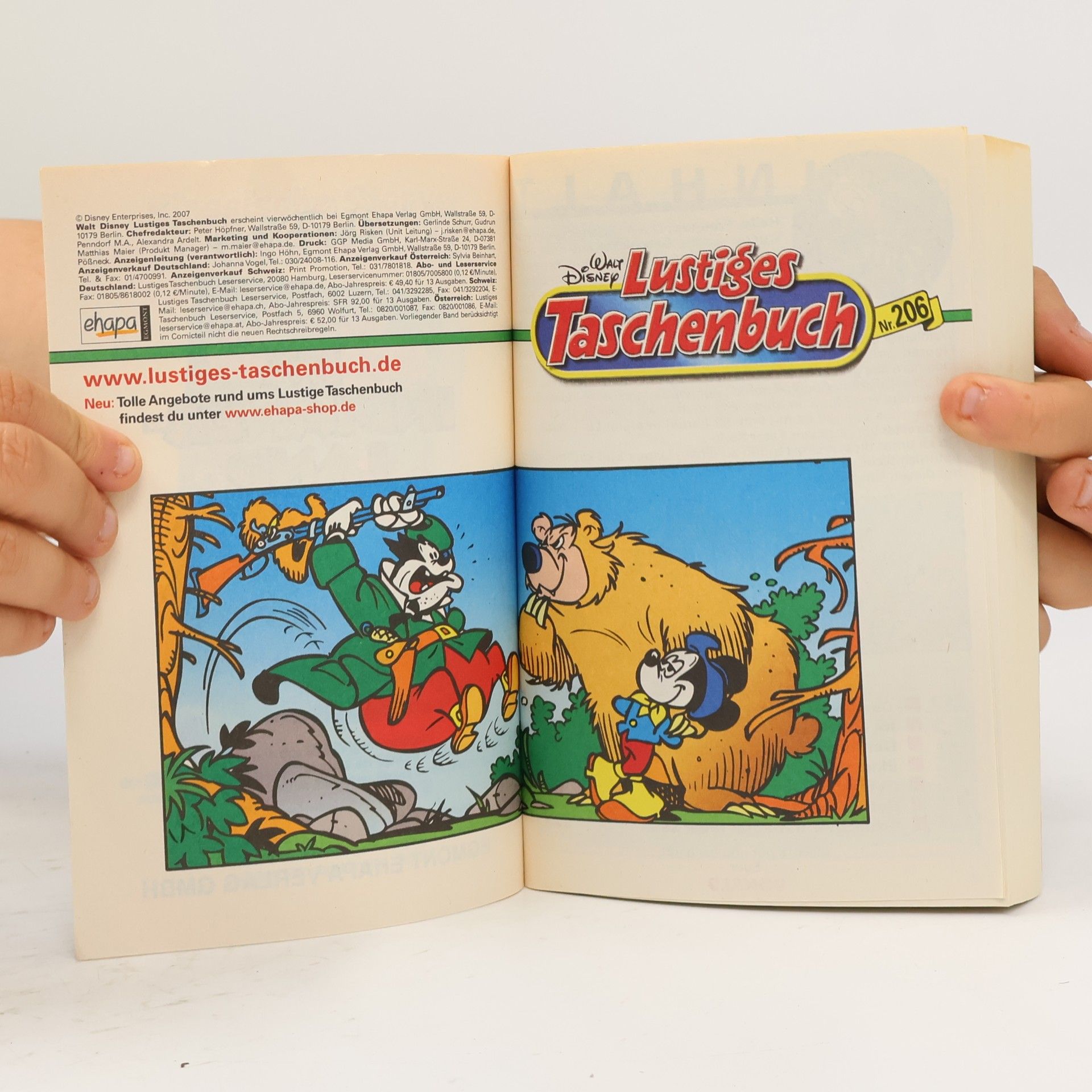 Walt Disney Lustiges Taschenbuch 206