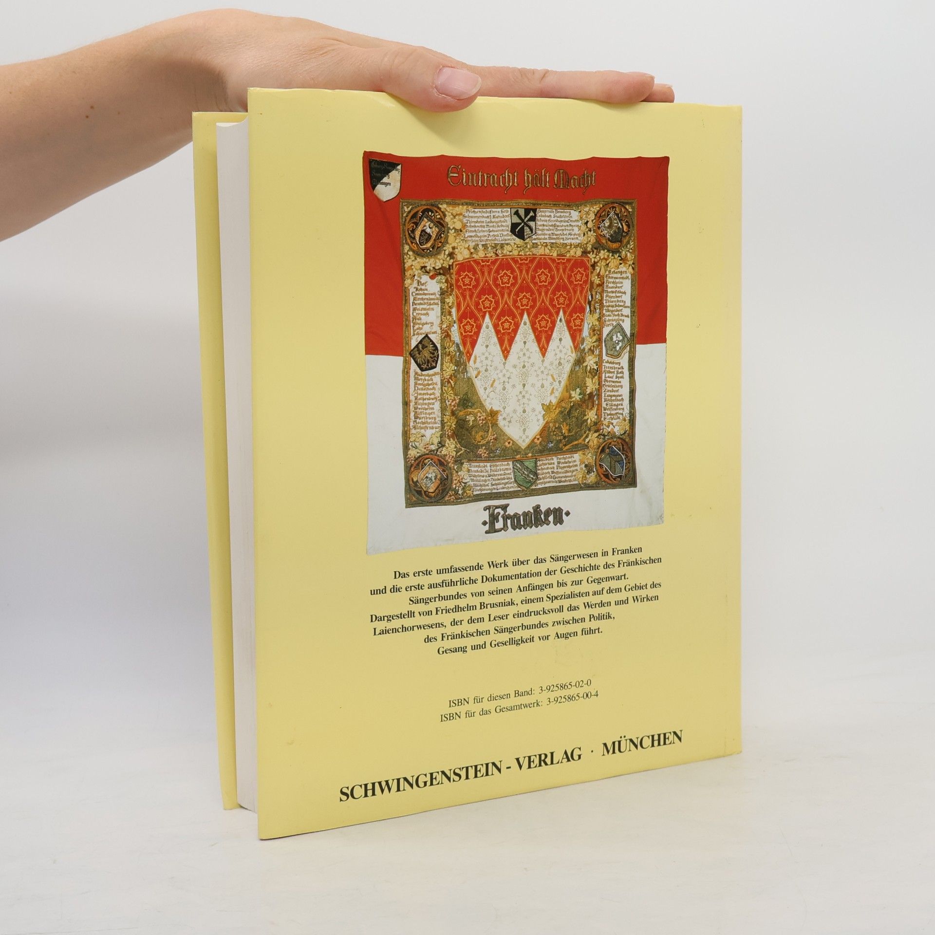 Friedhelm Brusniak Das Große Buch des Fränkischen Sängerbundes
