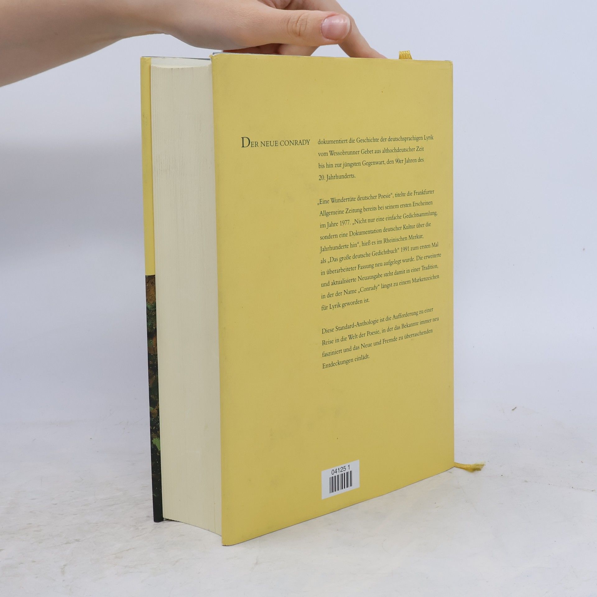 Karl Otto Conrady Der neue Conrady. Das große deutsche Gedichtbuch