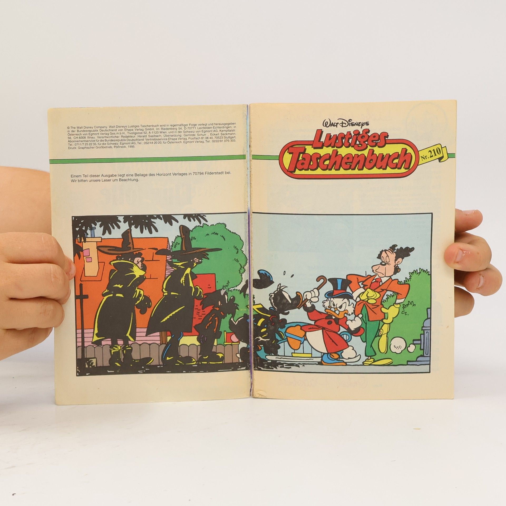 Walt Disney Lustiges Taschenbuch 210
