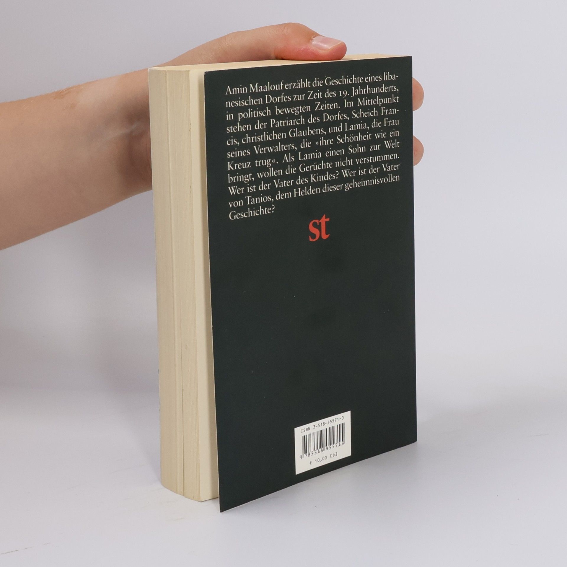Amin Maalouf Der Felsen von Tanios