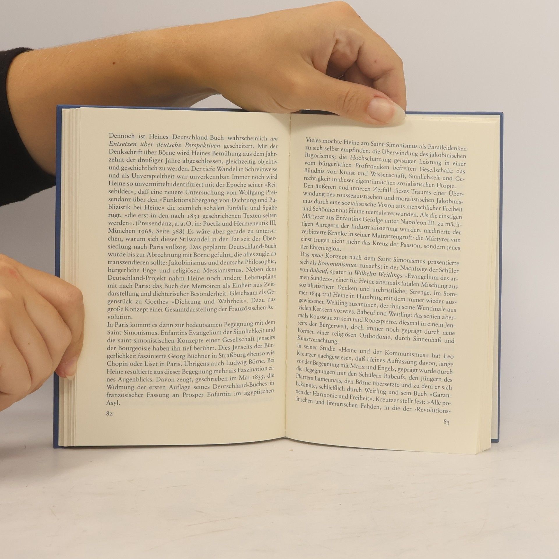 Hans Mayer Der Weg Heinrich Heines