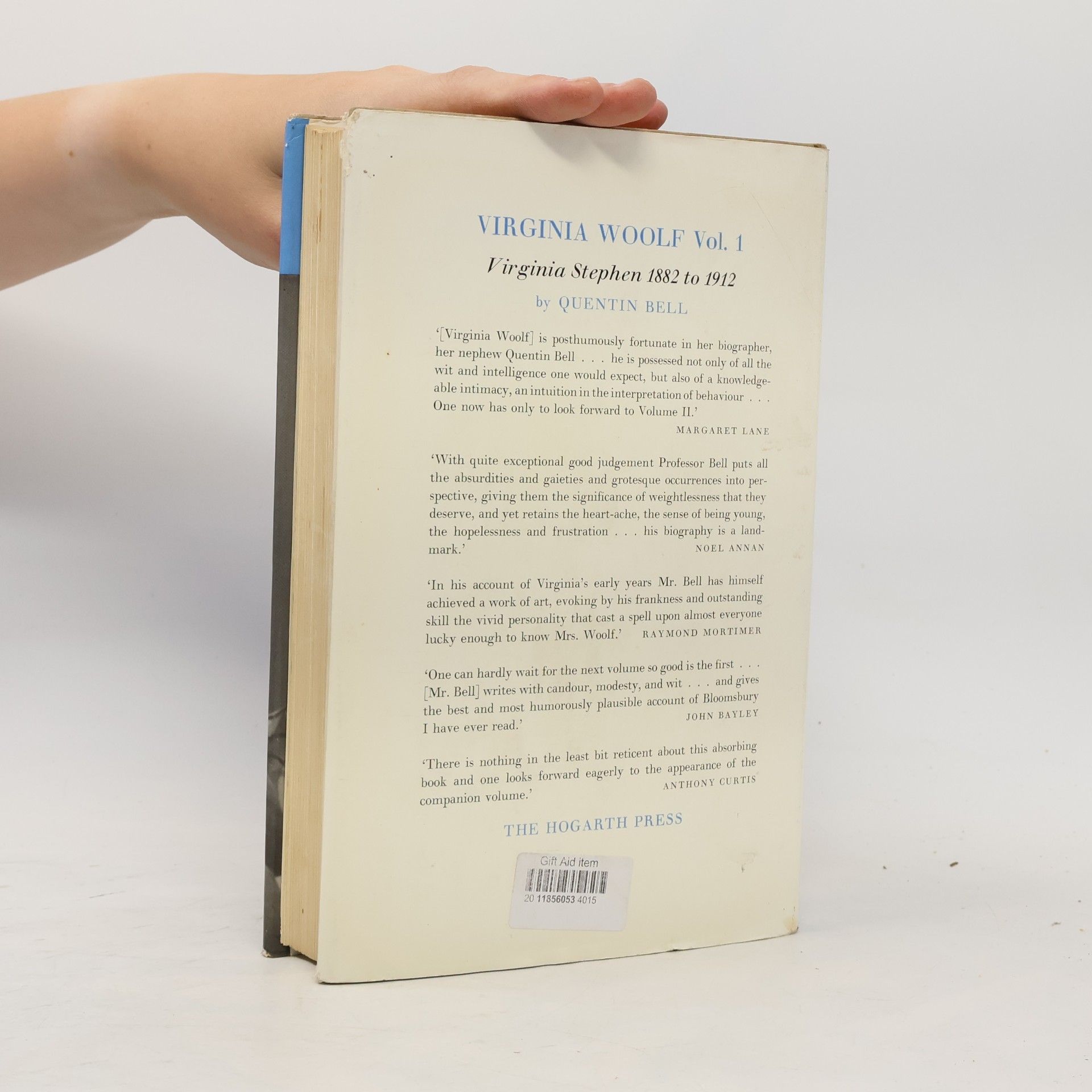 Quentin Bell Virginia Woolf: a Biography
