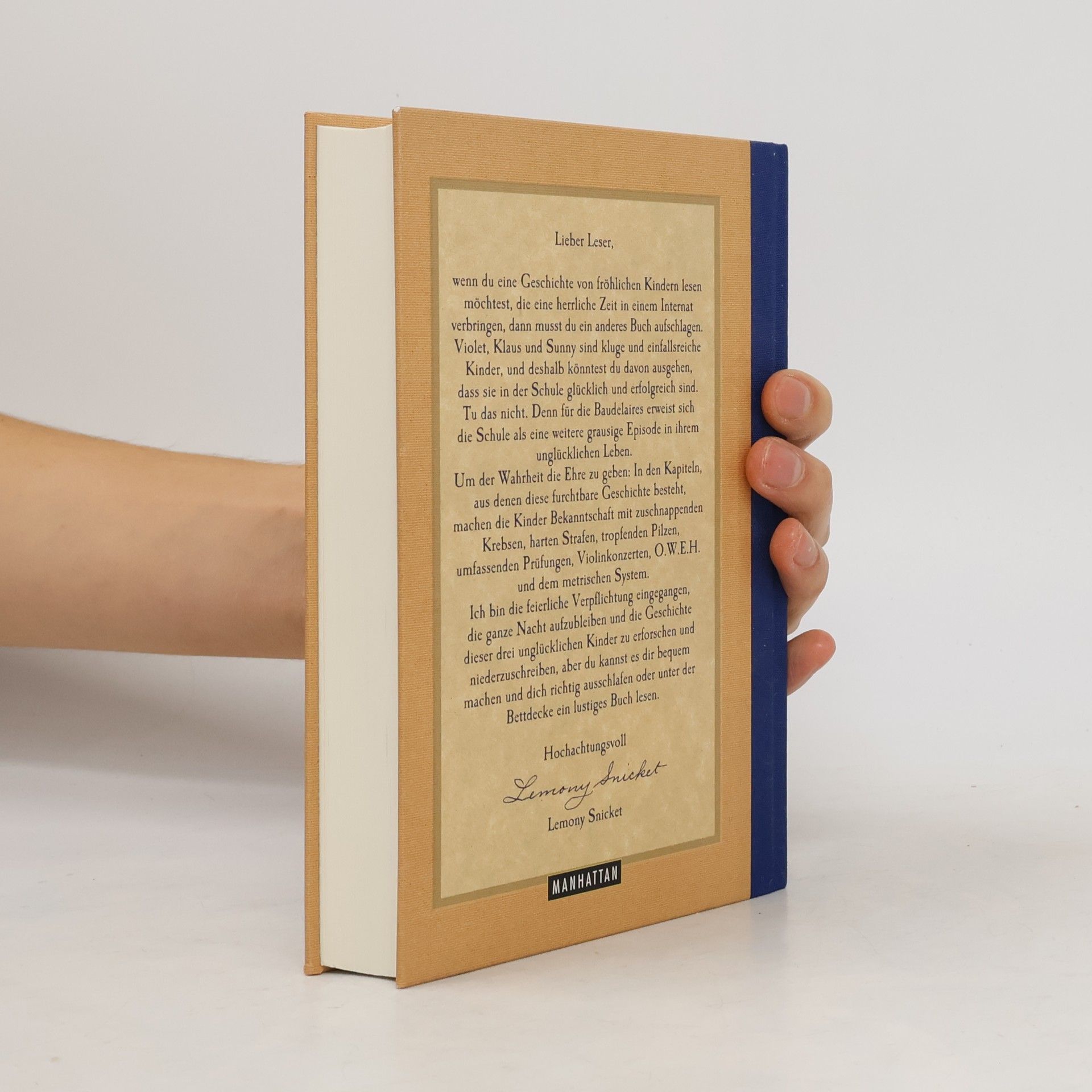 Lemony Snicket Eine Reihe betrüblicher Ereignisse