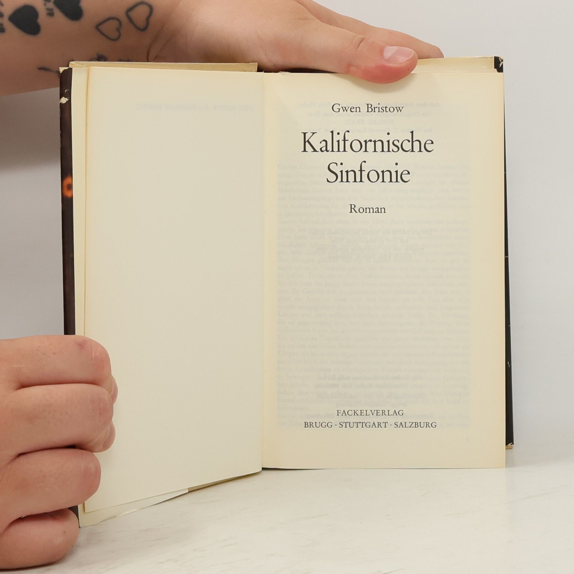 Gwen Bristow Kalifornische Sinfonie
