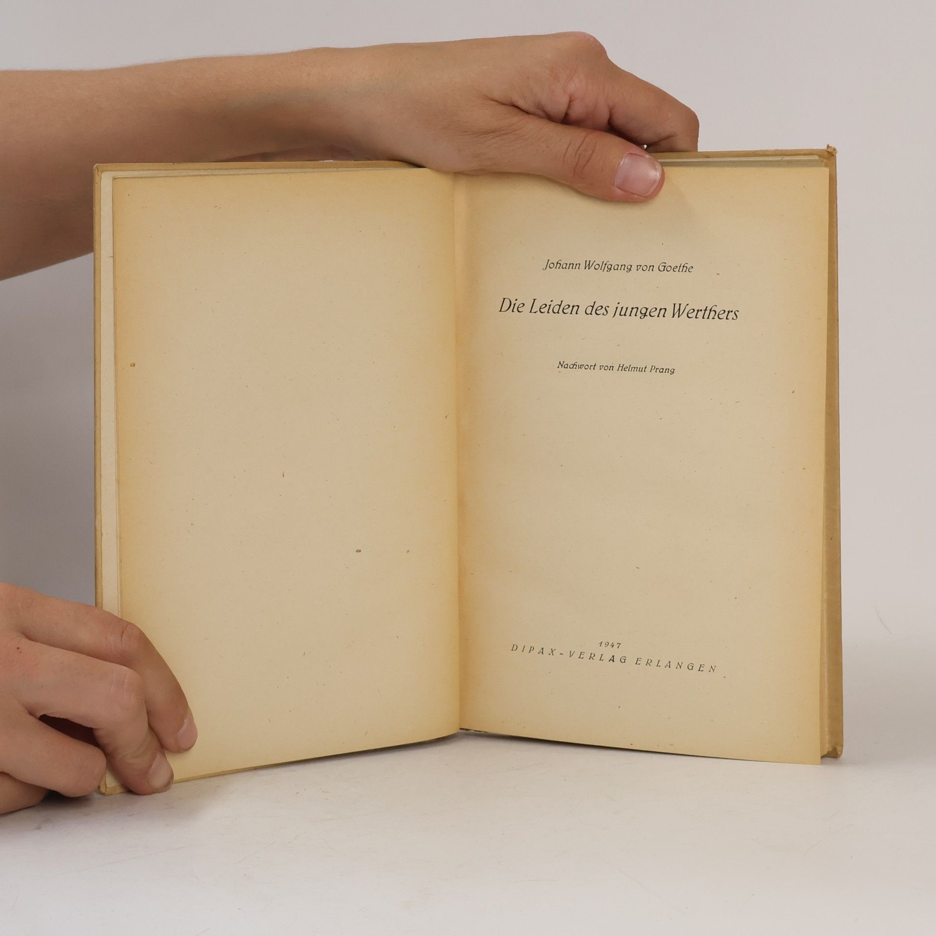 Johann Wolfgang von Goethe Die Leiden des jungen Werther