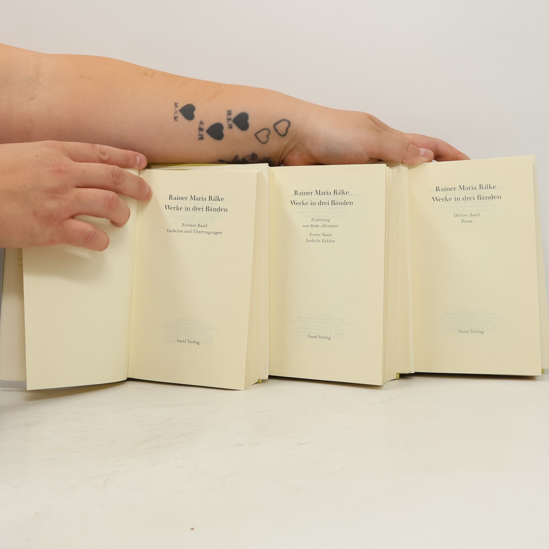 Rainer Maria Rilke Werke 1-3