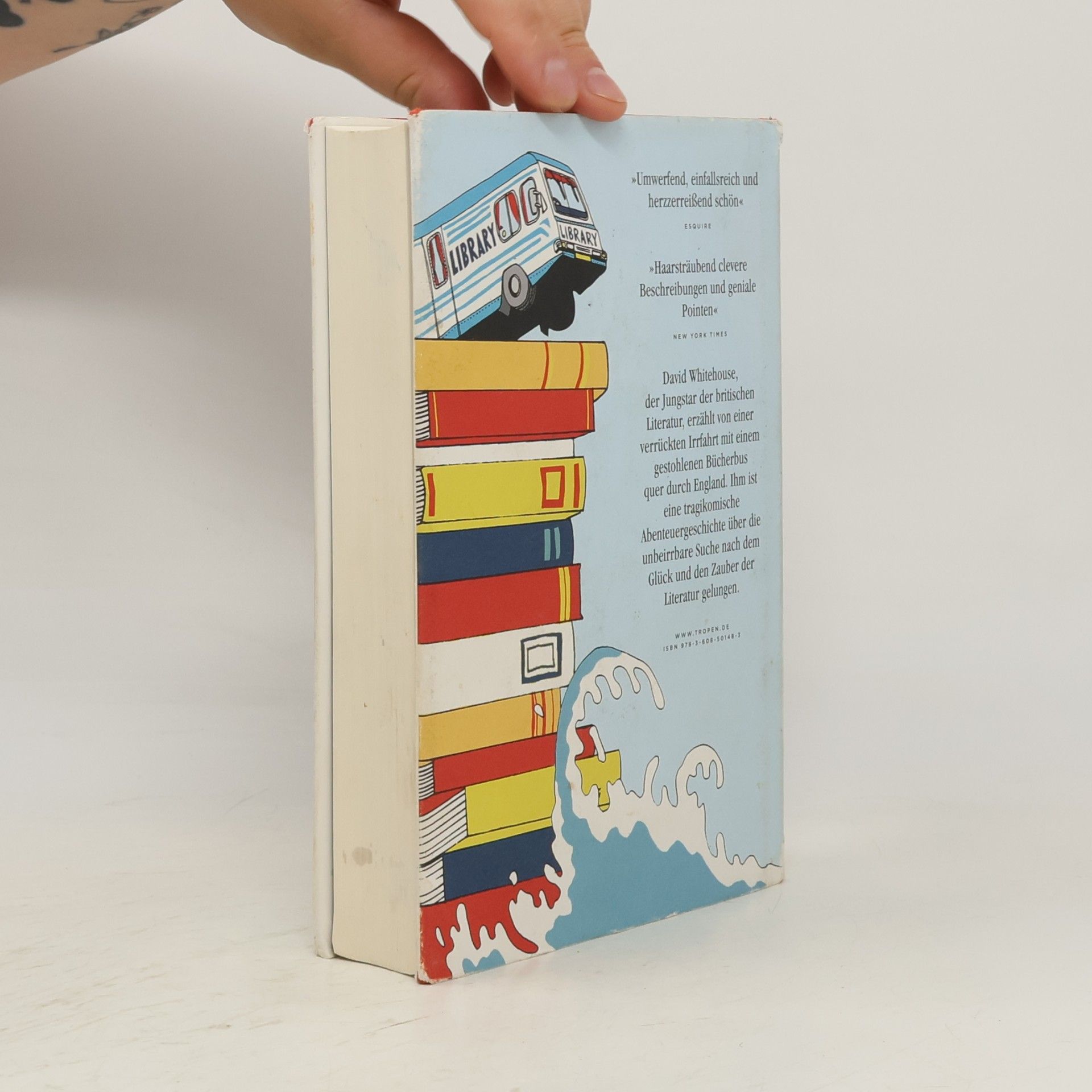 David Whitehouse Die Reise mit der gestohlenen Bibliothek