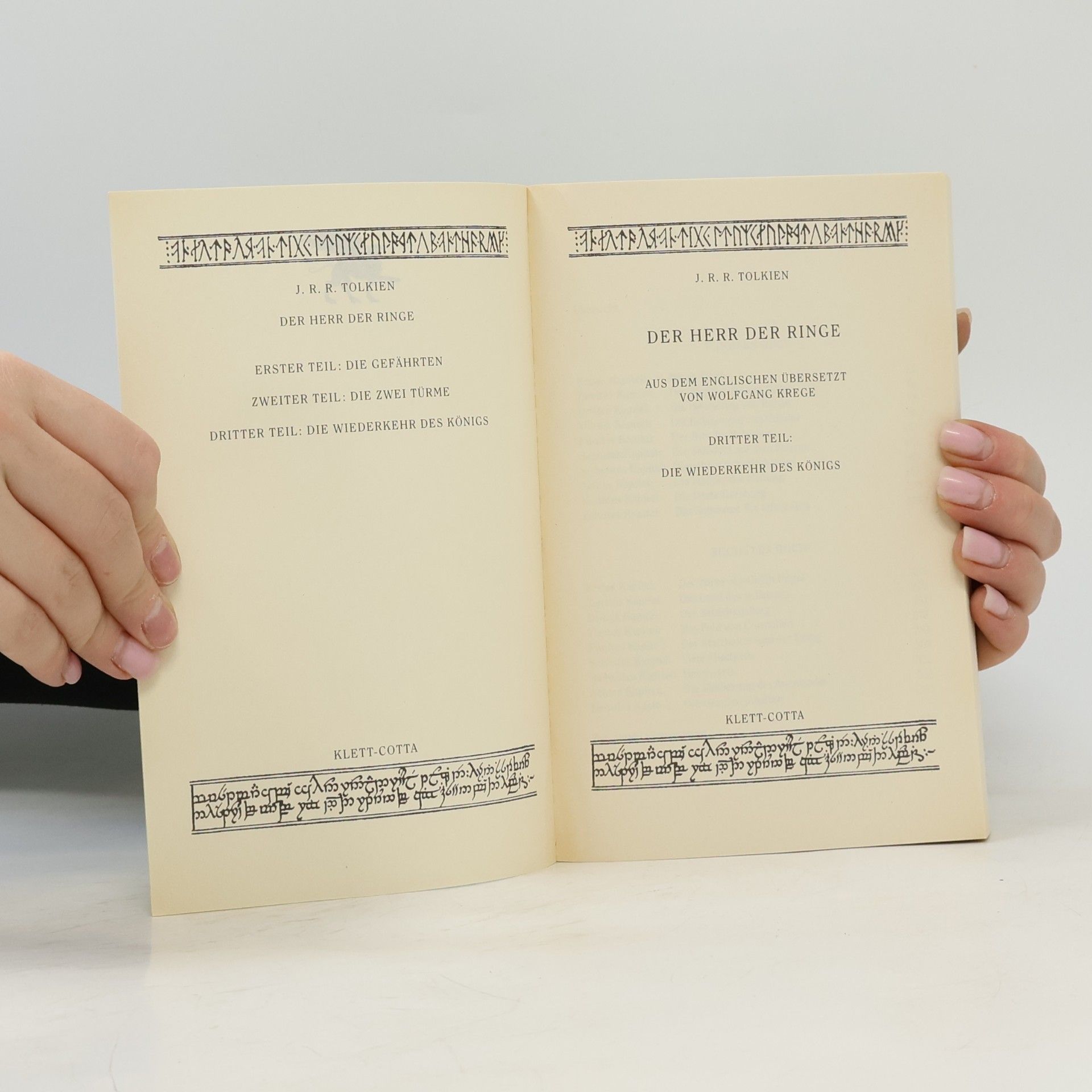 J. R. R. Tolkien Der Herr der Ringe 1-3
