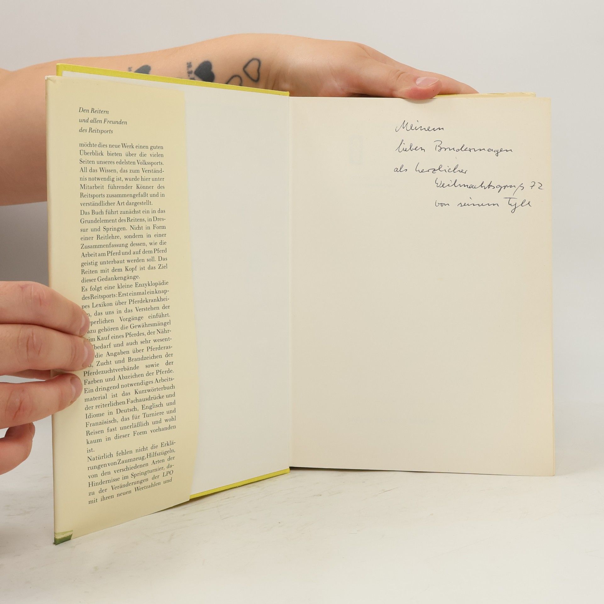 Rolf Dittmar Heinze Das Buch vom Reitsport