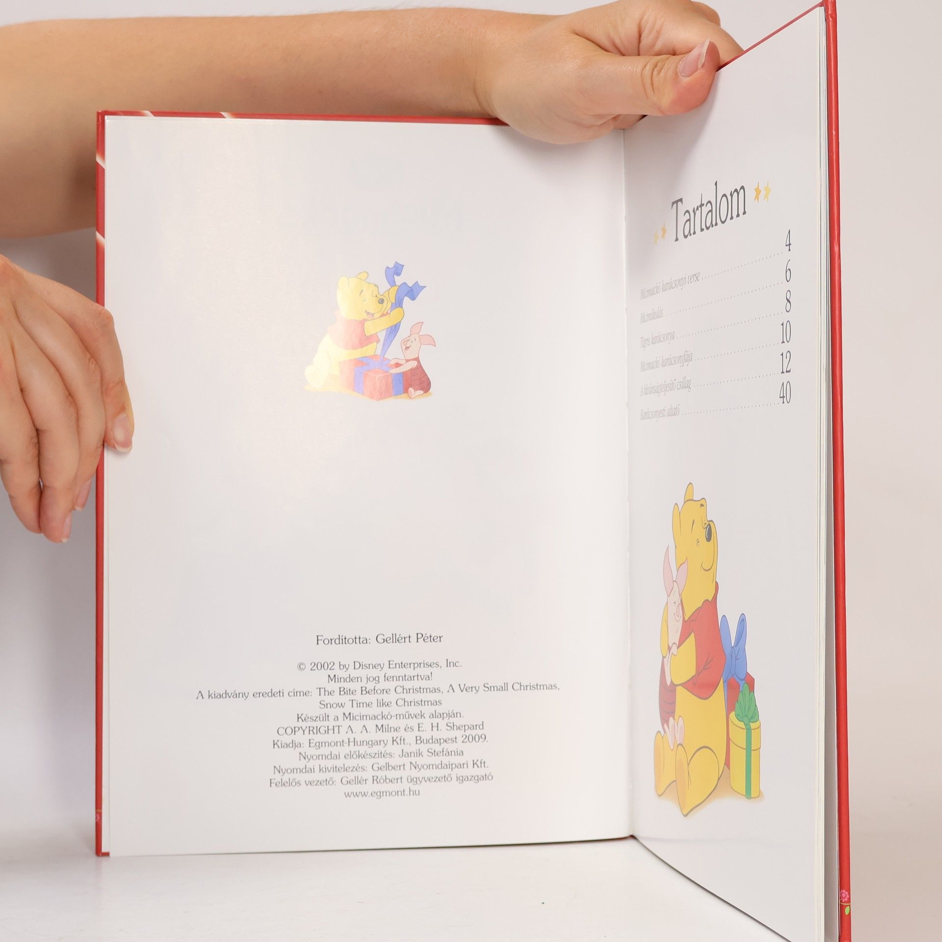 A.A. Milne Boldog karácsonyt, Micimackó! Ünnepi mondókák 1.