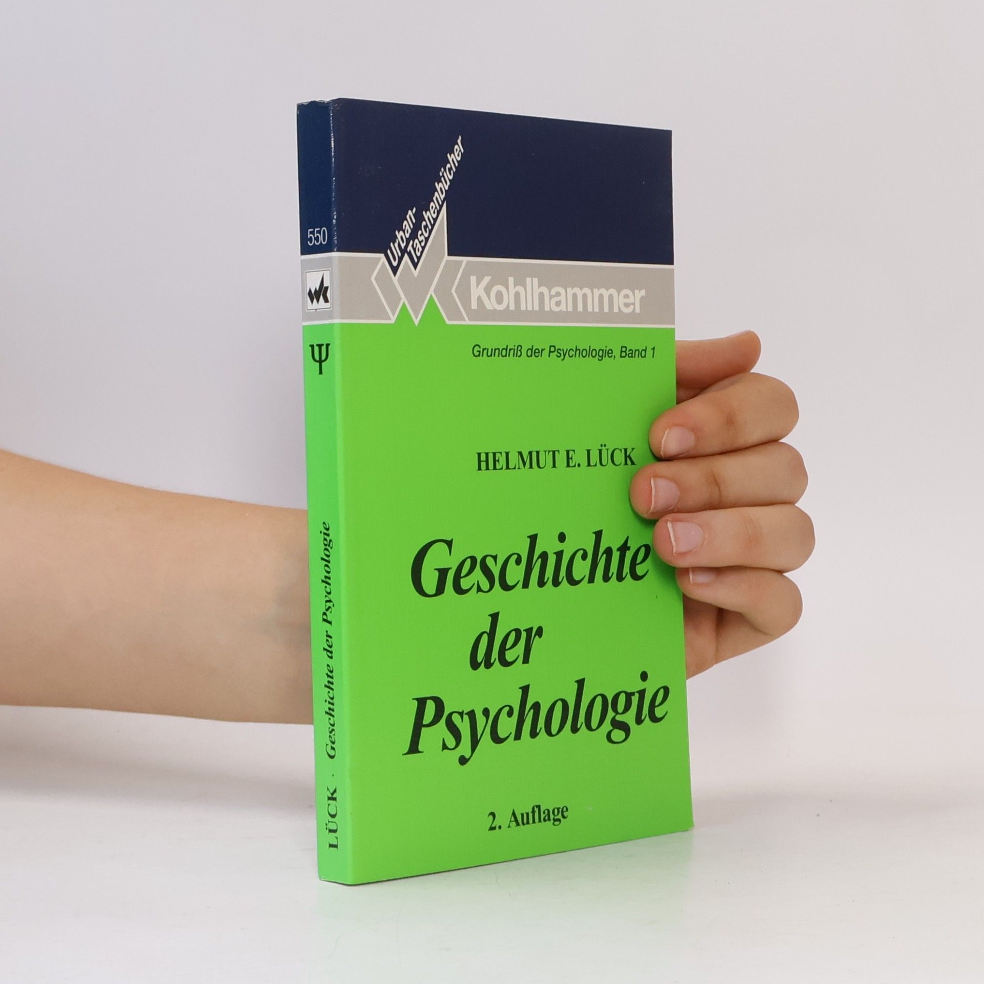 Helmut E. Lück Geschichte der Psychologie