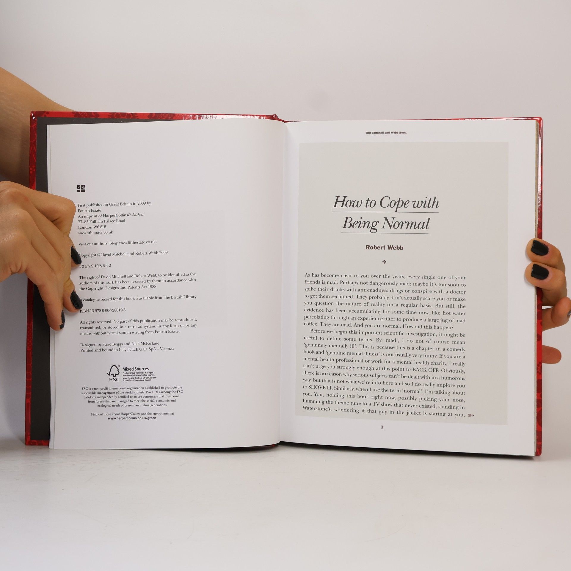 David Mitchell This Mitchell and Webb Book