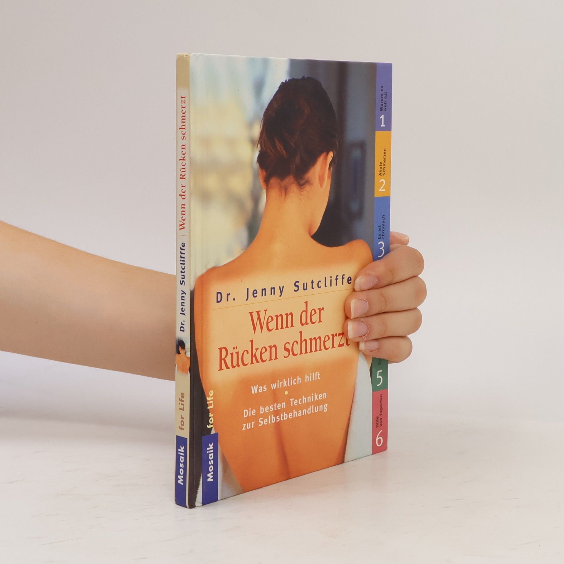 Jenny Sutcliffe Mosaik for Life: Wenn der Rücken schmerzt