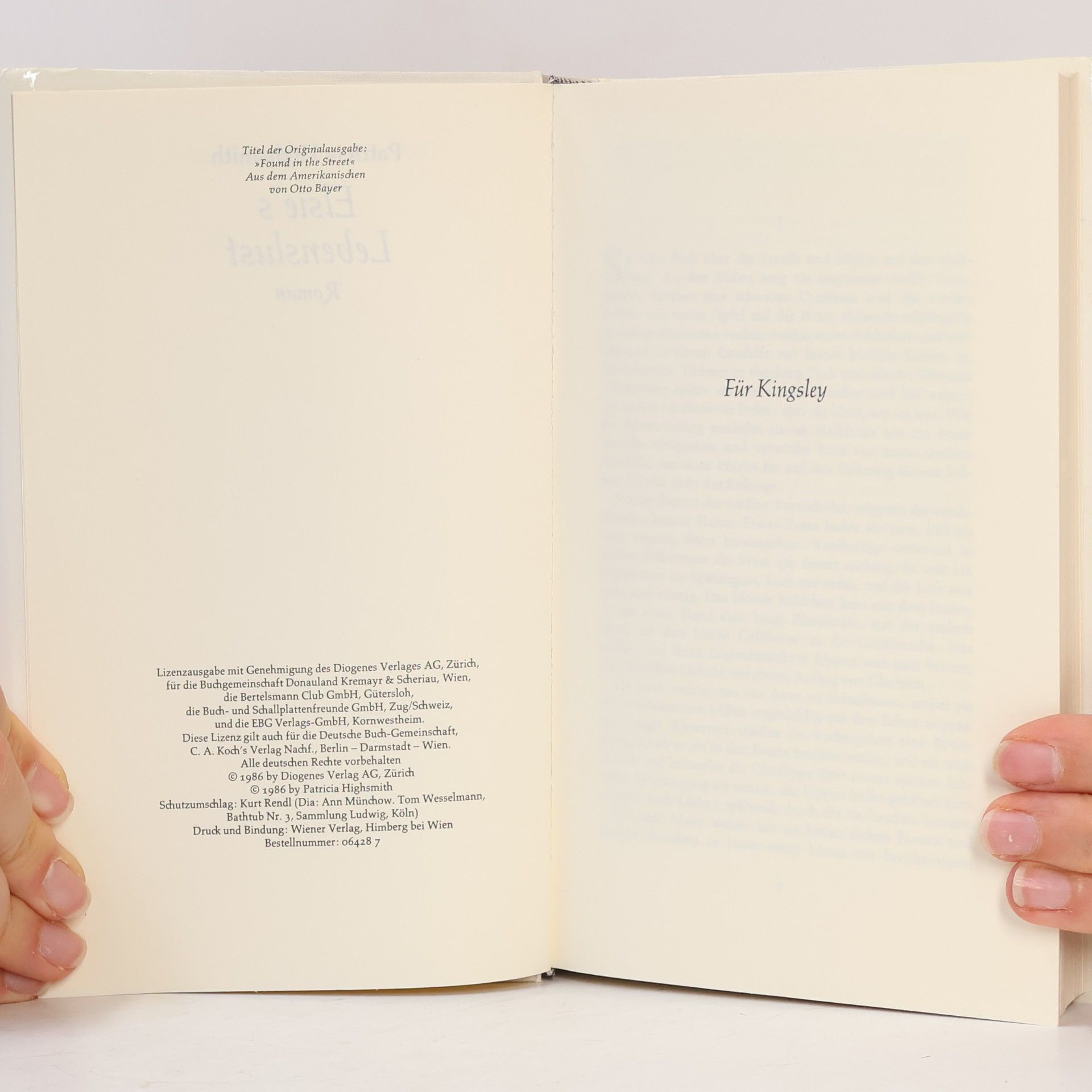 Patricia Highsmith Elsie's Lebenslust
