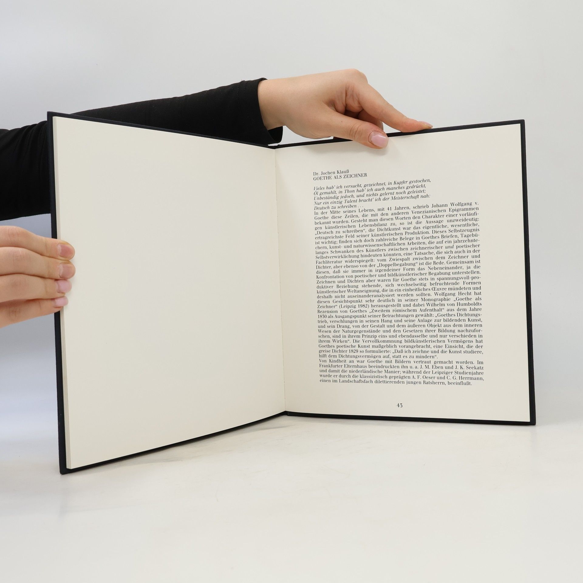 Johann Wolfgang von Goethe Natur und Kunst
