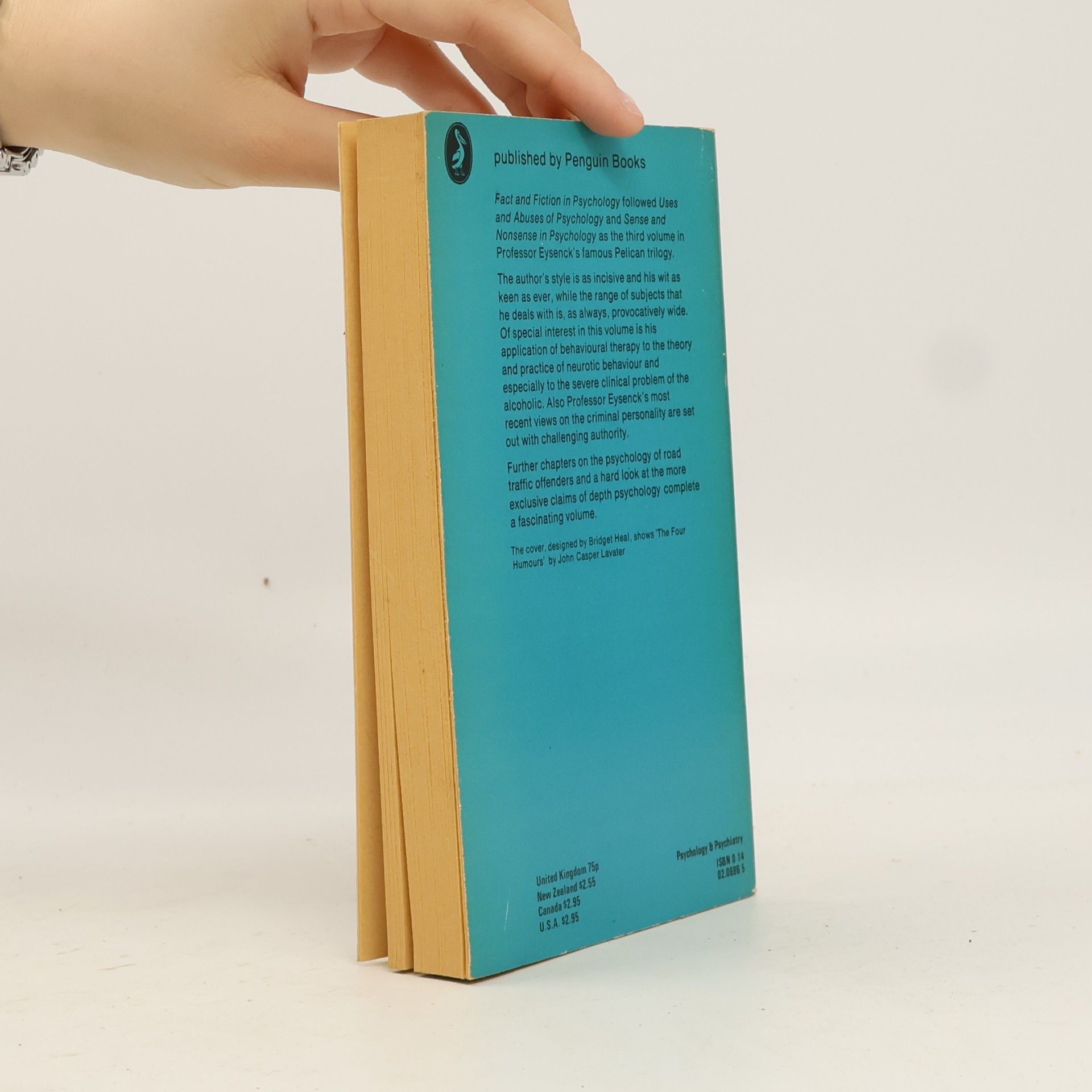 Hans Eysenck A Pelican Original: Fact and Fiction in Psychology