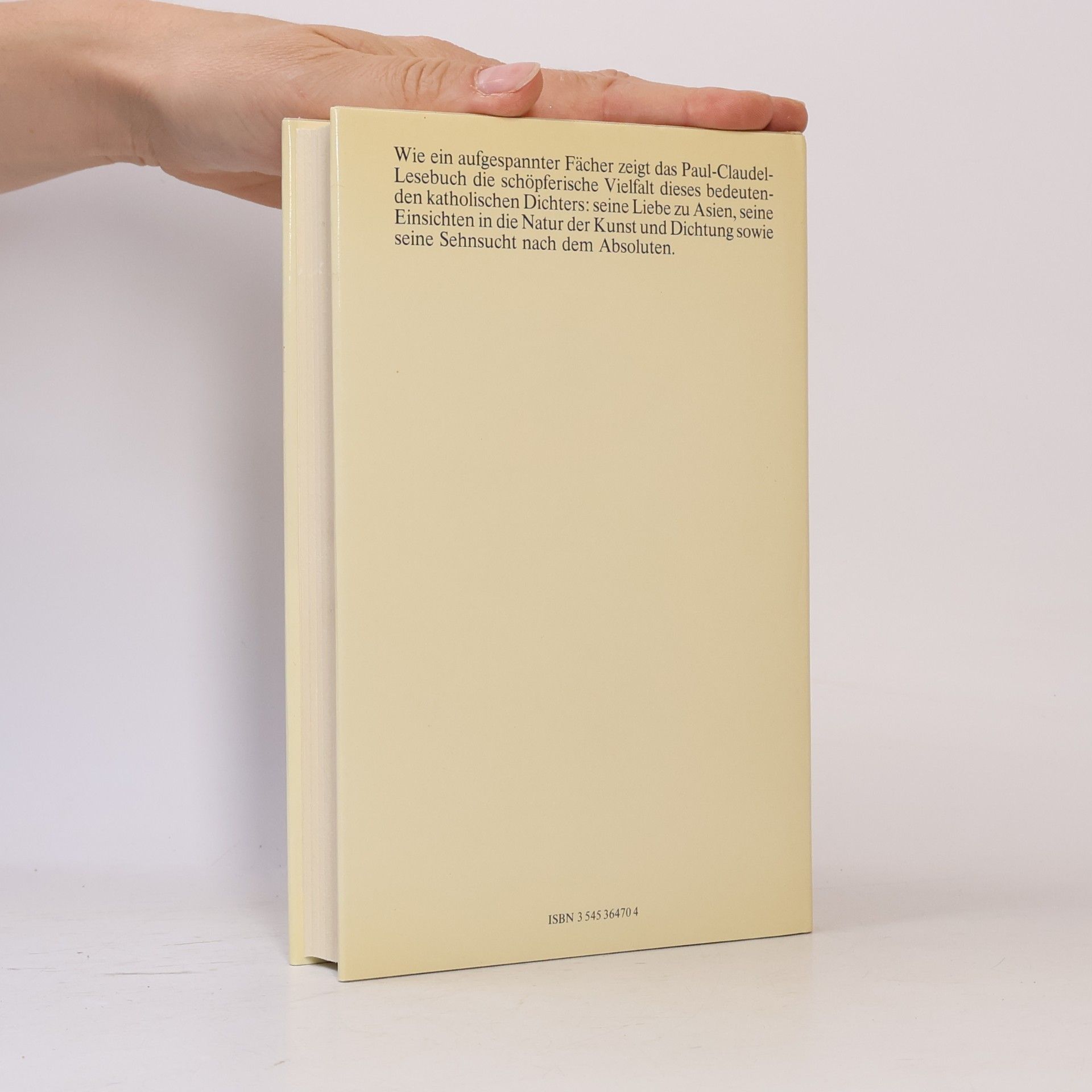 Paul Claudel Ein Lesebuch
