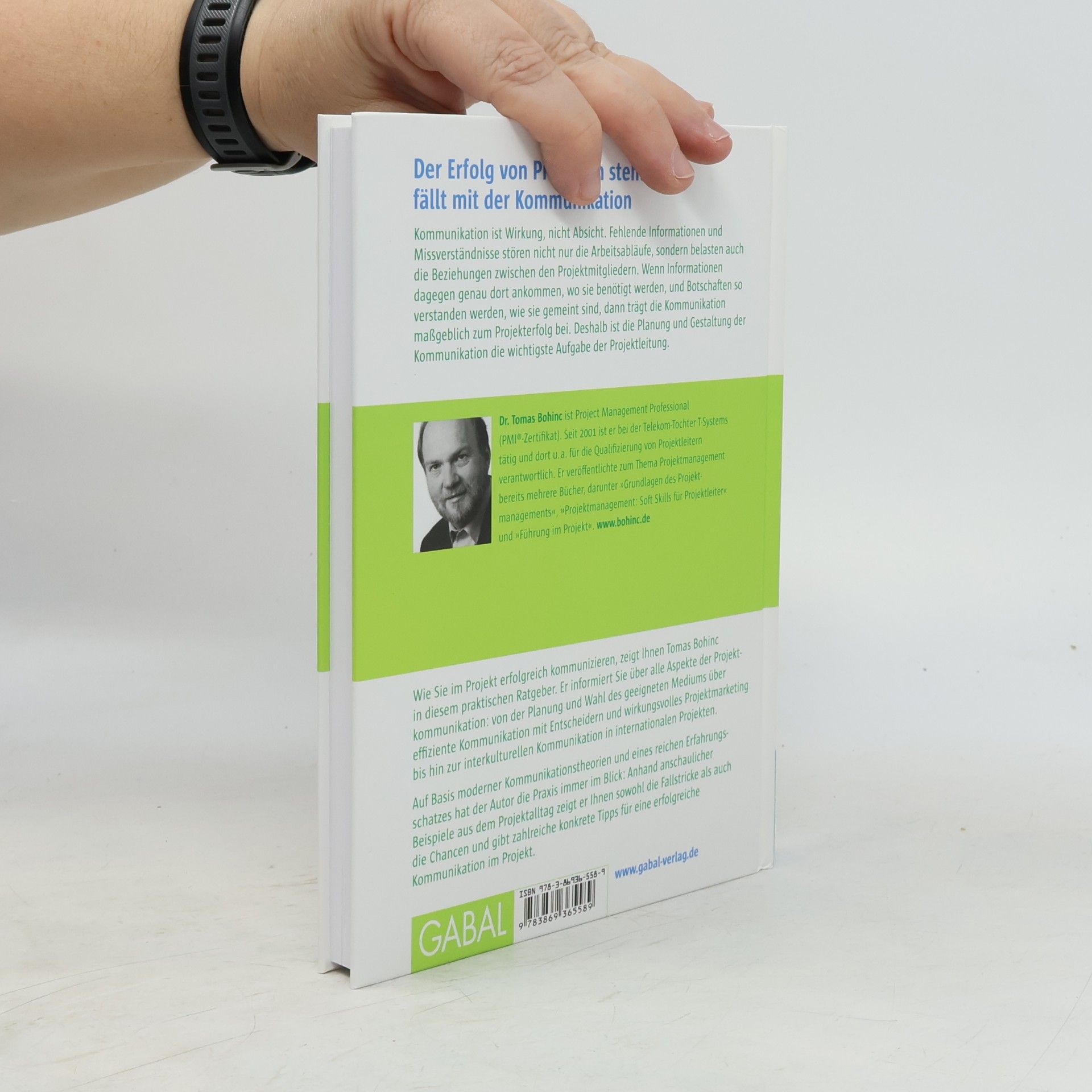 Tomas Bohinc Kommunikation im Projekt