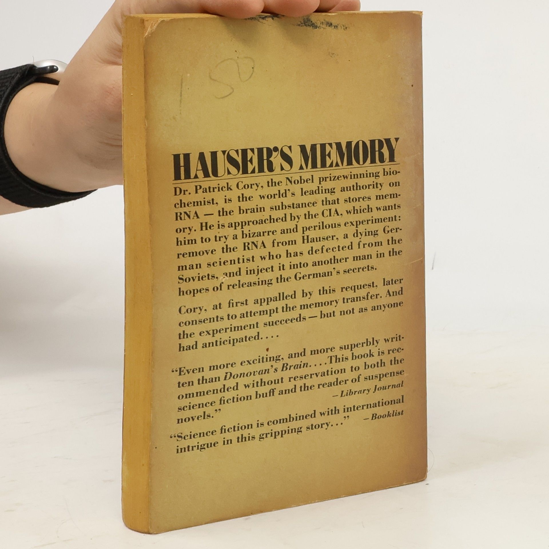Curt Siodmak Hauser's Memory