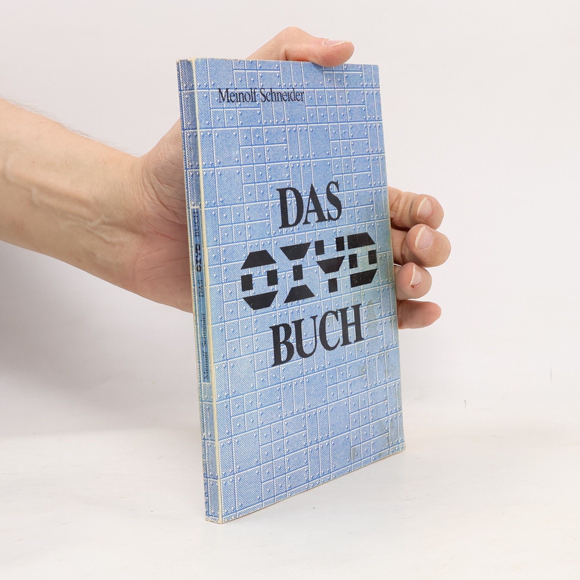Meinolf Schneider Das Oxyd-Buch