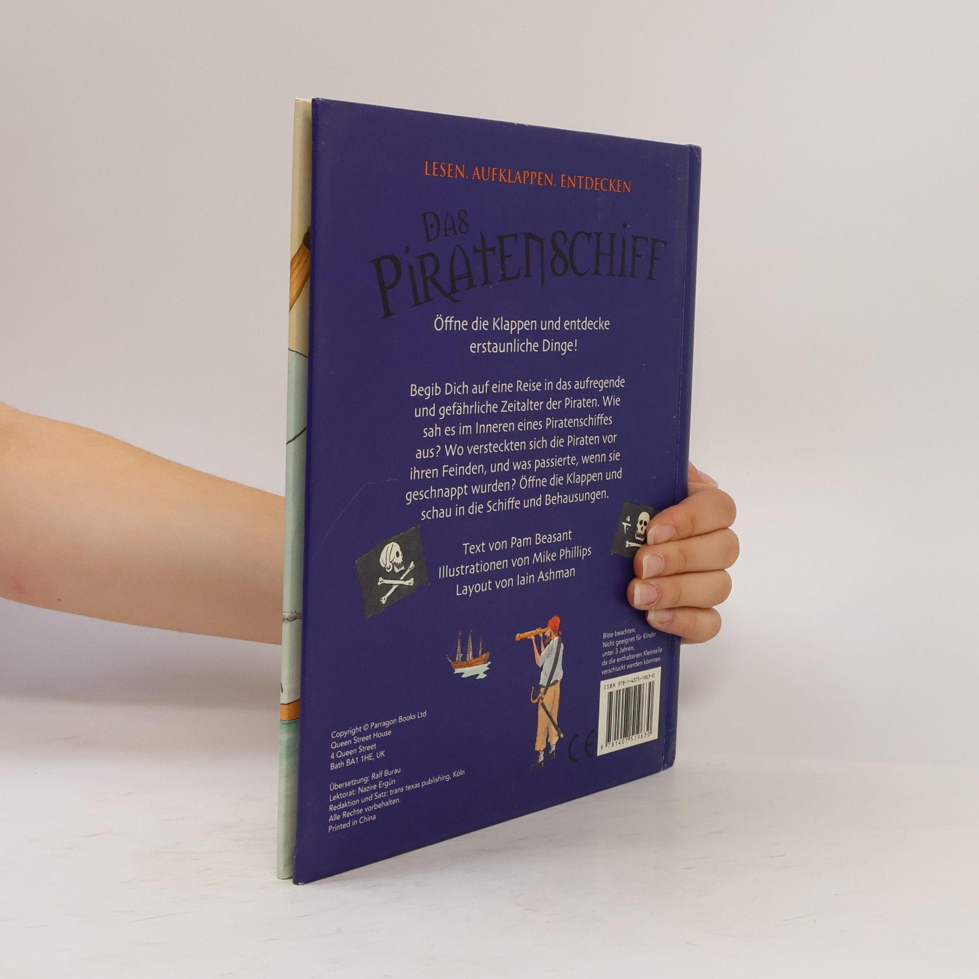 Mike Phillips Lesen, aufklappen, entdecken. Das Piratenschiff