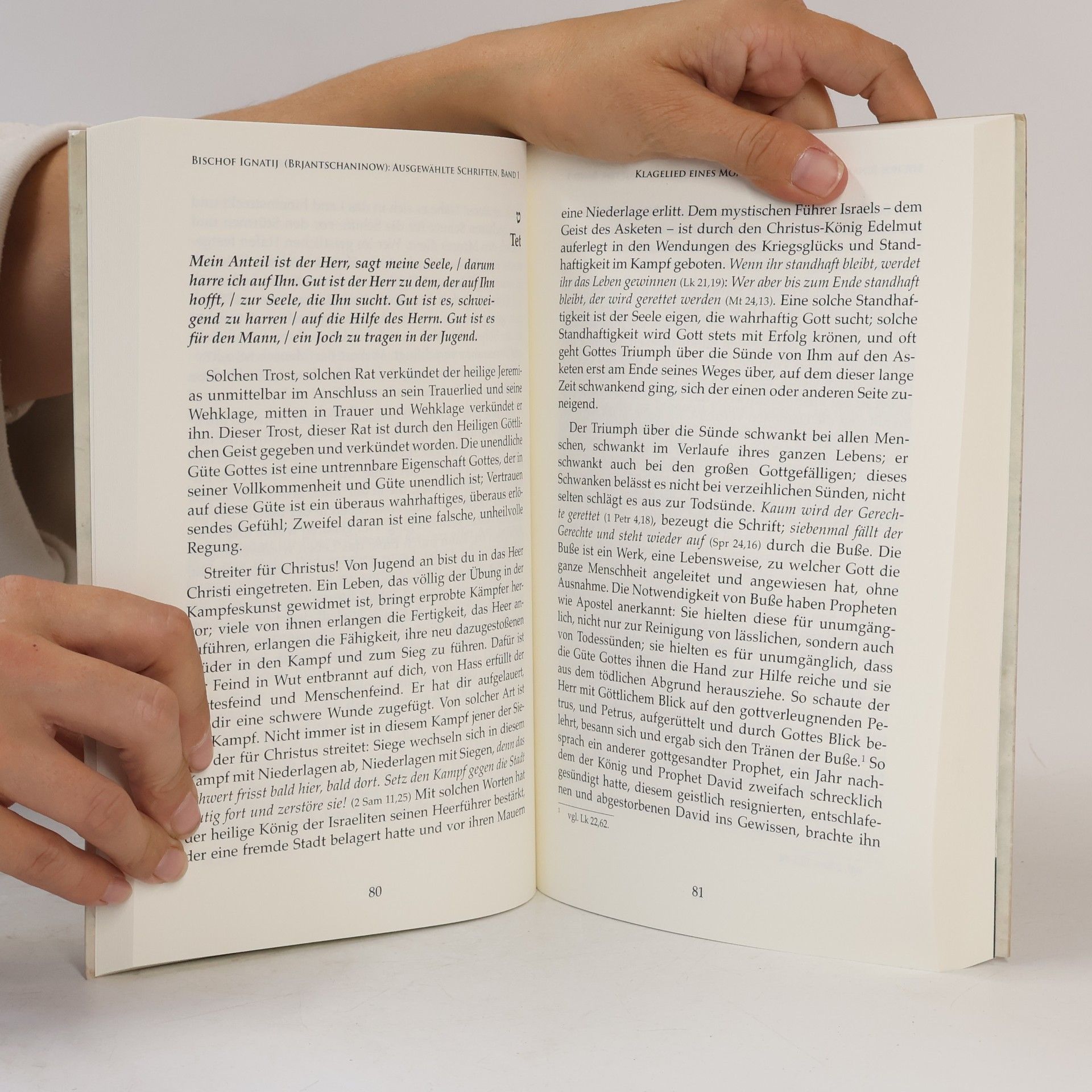 Ignatij Brjantschaninow Ausgewählte Schriften - 1: Klagelied eines Mönchs