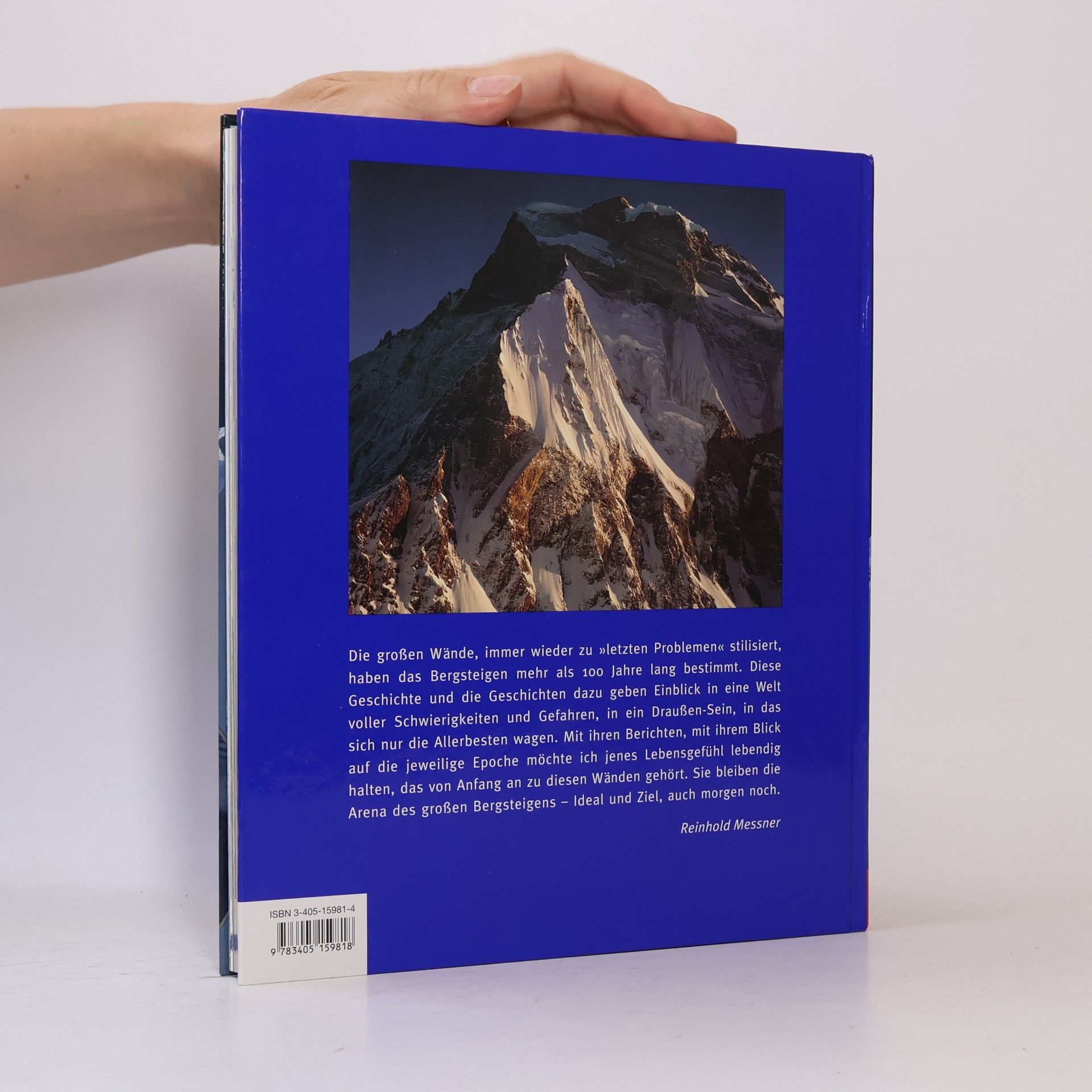 Reinhold Messner Die grossen Wände