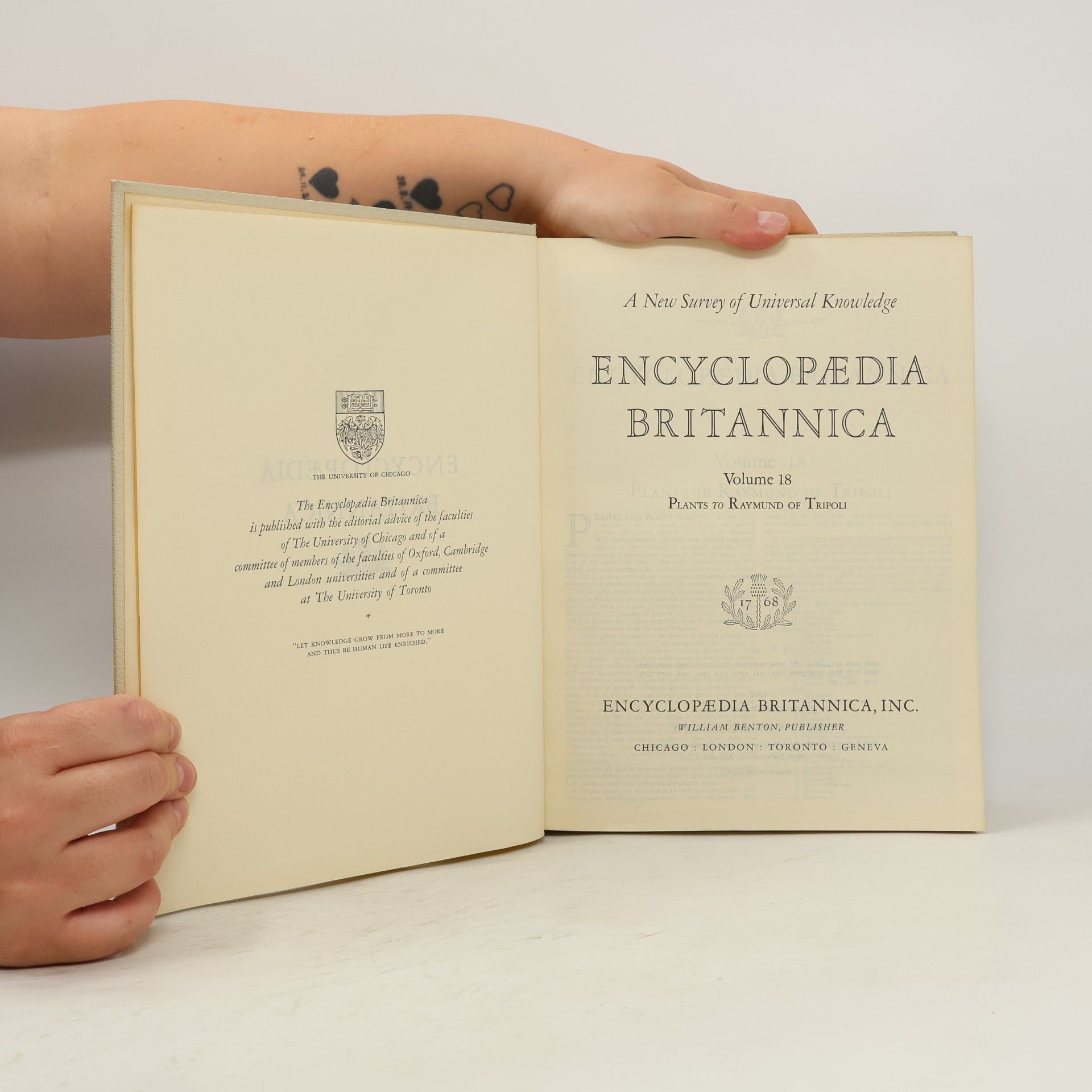 Autores varios The New Encyclopædia Britannica 18