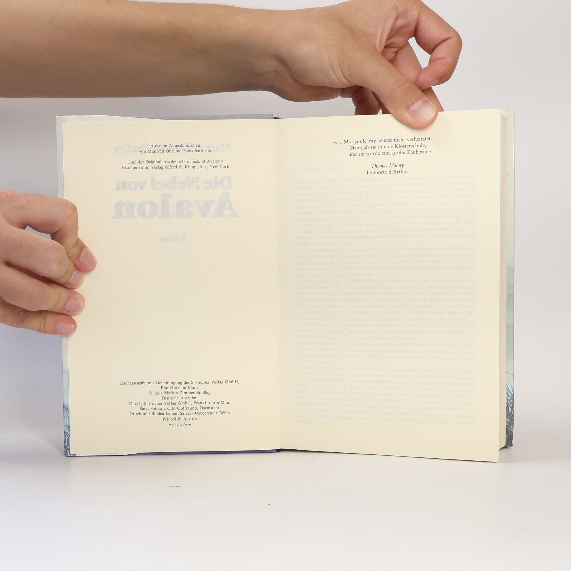 Marion Zimmer Bradley Die Nebel von Avalon