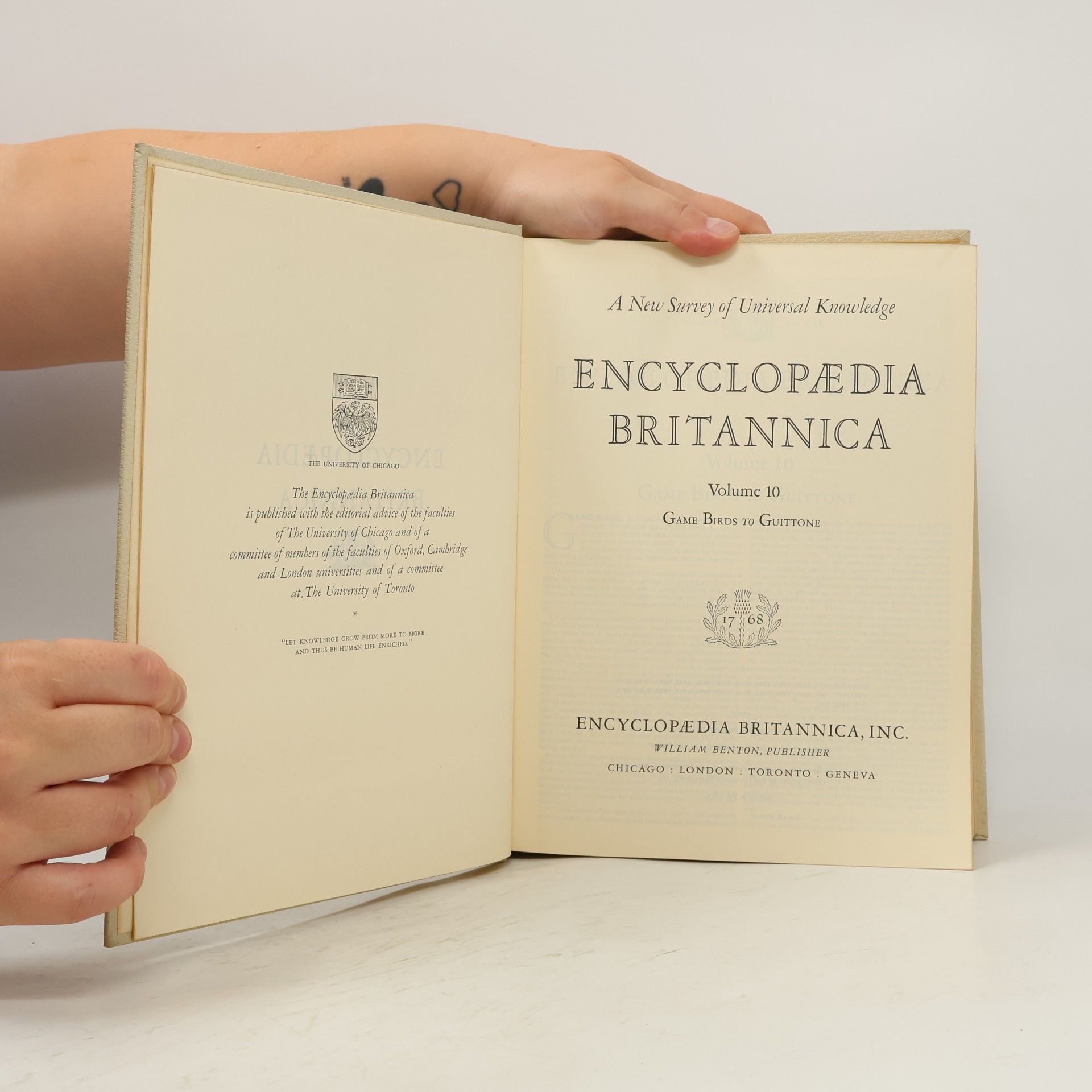 Autores varios Encyclopædia Britannica 10