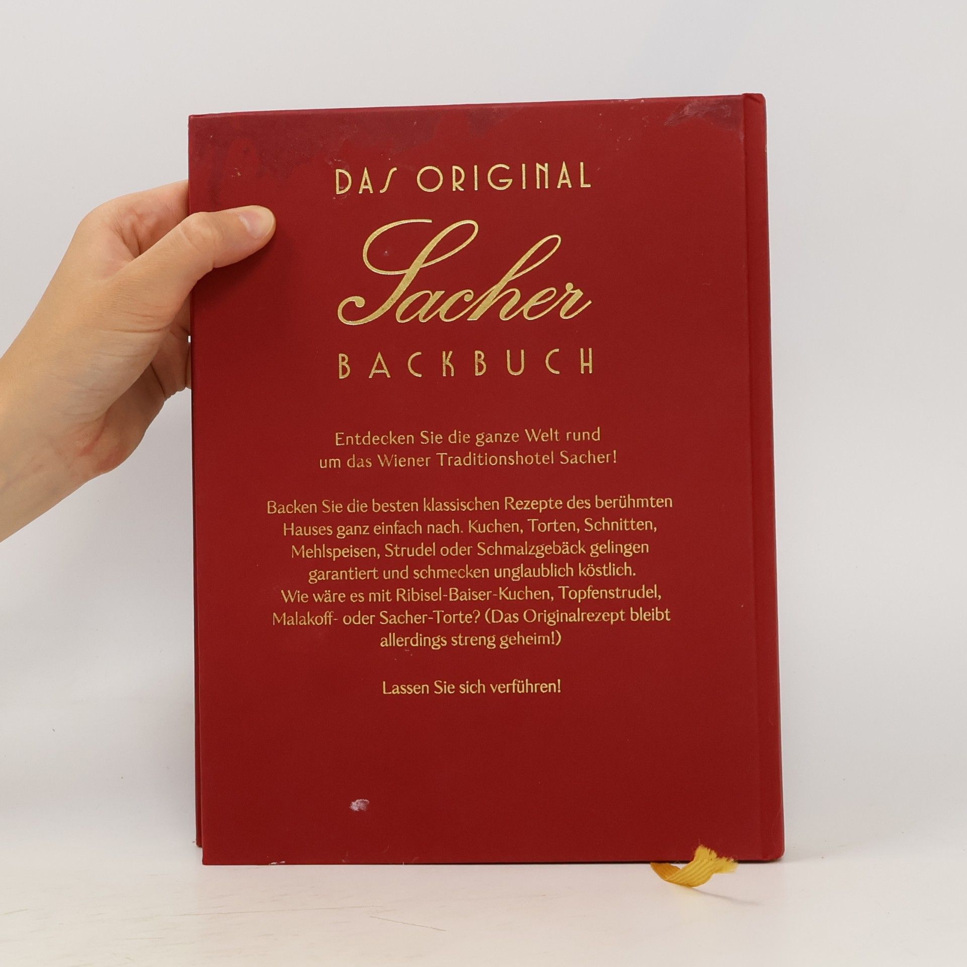 Dominik Stolzer Das original Sacher Backbuch