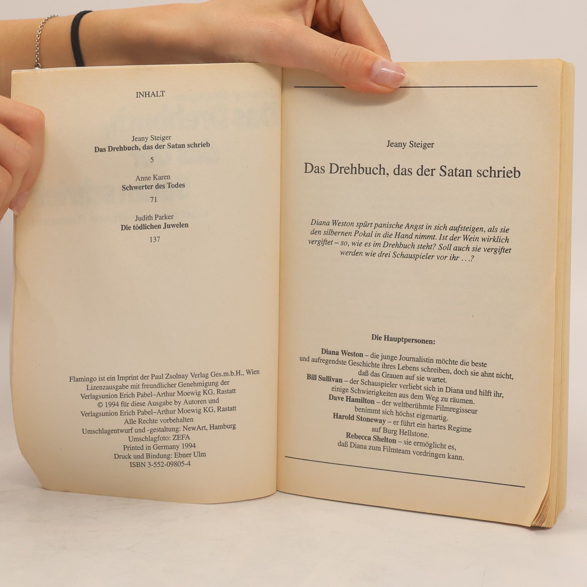 Jeany Steiger Das Drehbuch, das der Satan schrieb