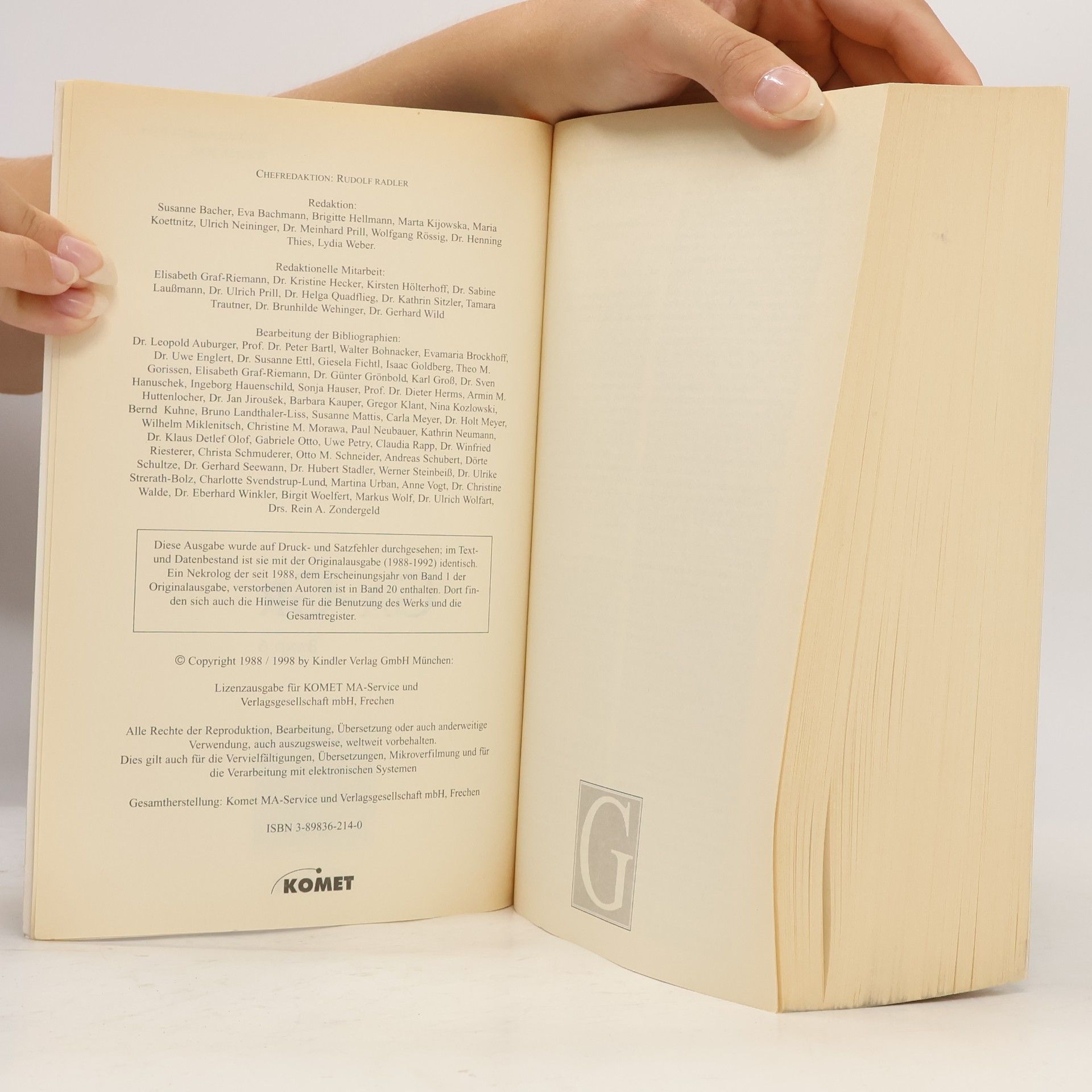 Kolektiv autorů Kindlers neues Literatur Lexikon 6