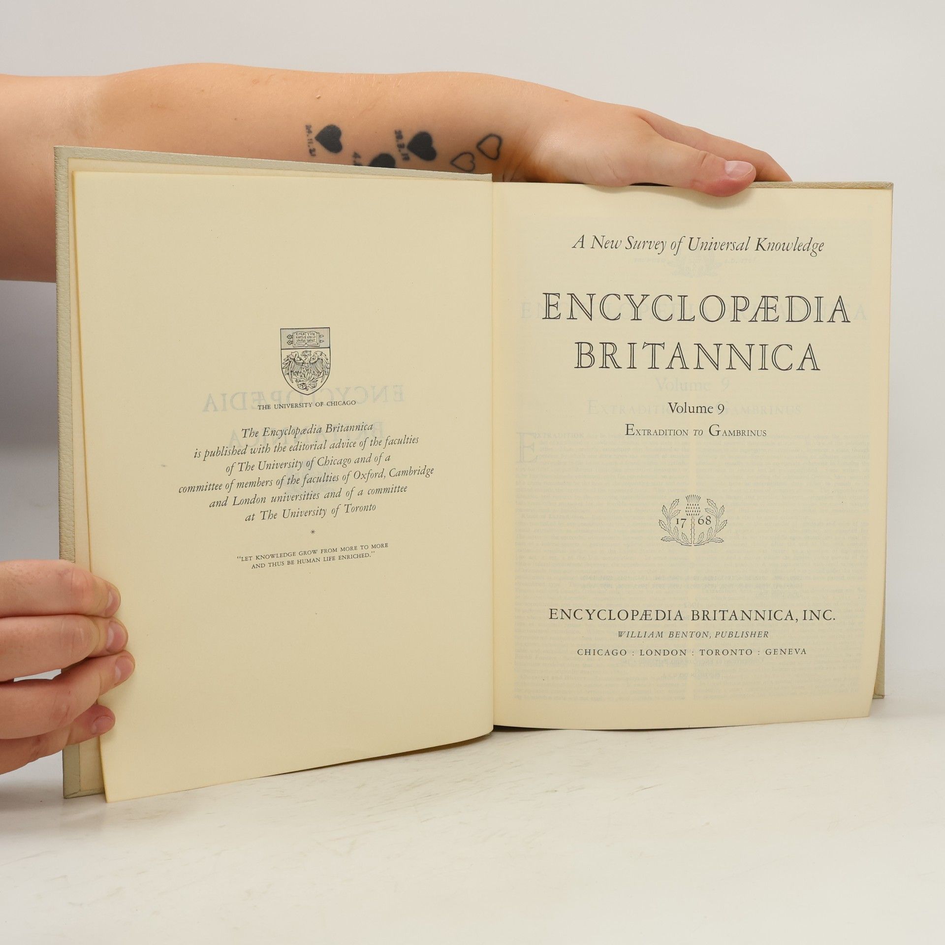 Various authors Encyclopaedia Britannica. Vol. 9