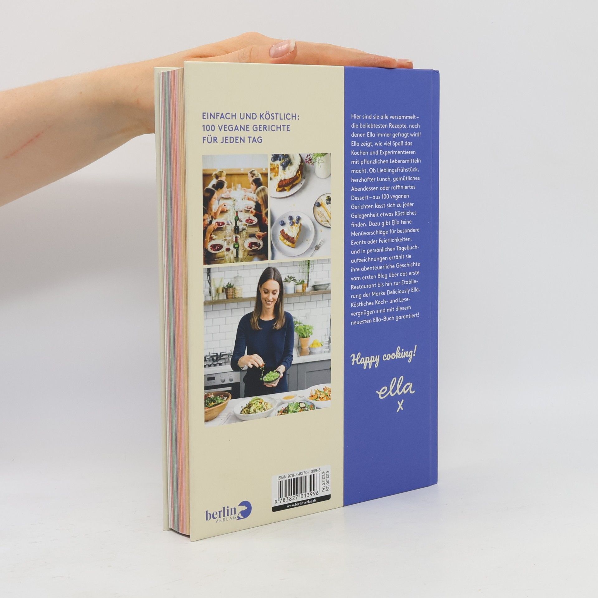 Ella Woodward Deliciously Ella. The plant-based cookbook